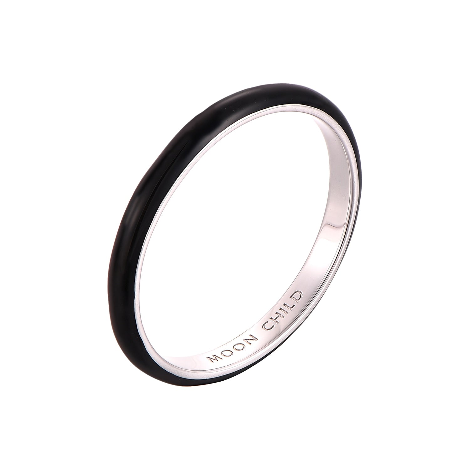 Black Thin Ring