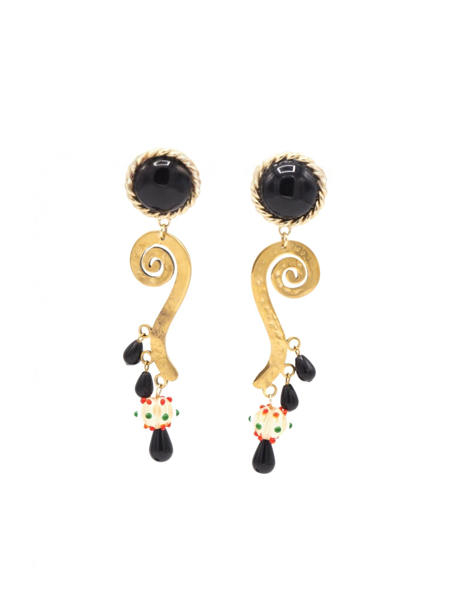 Black Widow Earrings