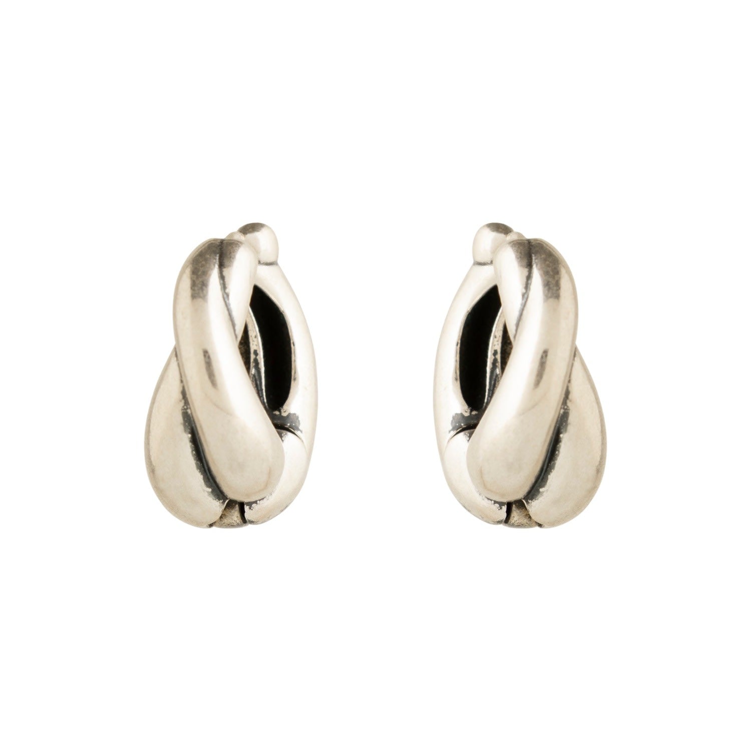 Bleecker Hoops Silver