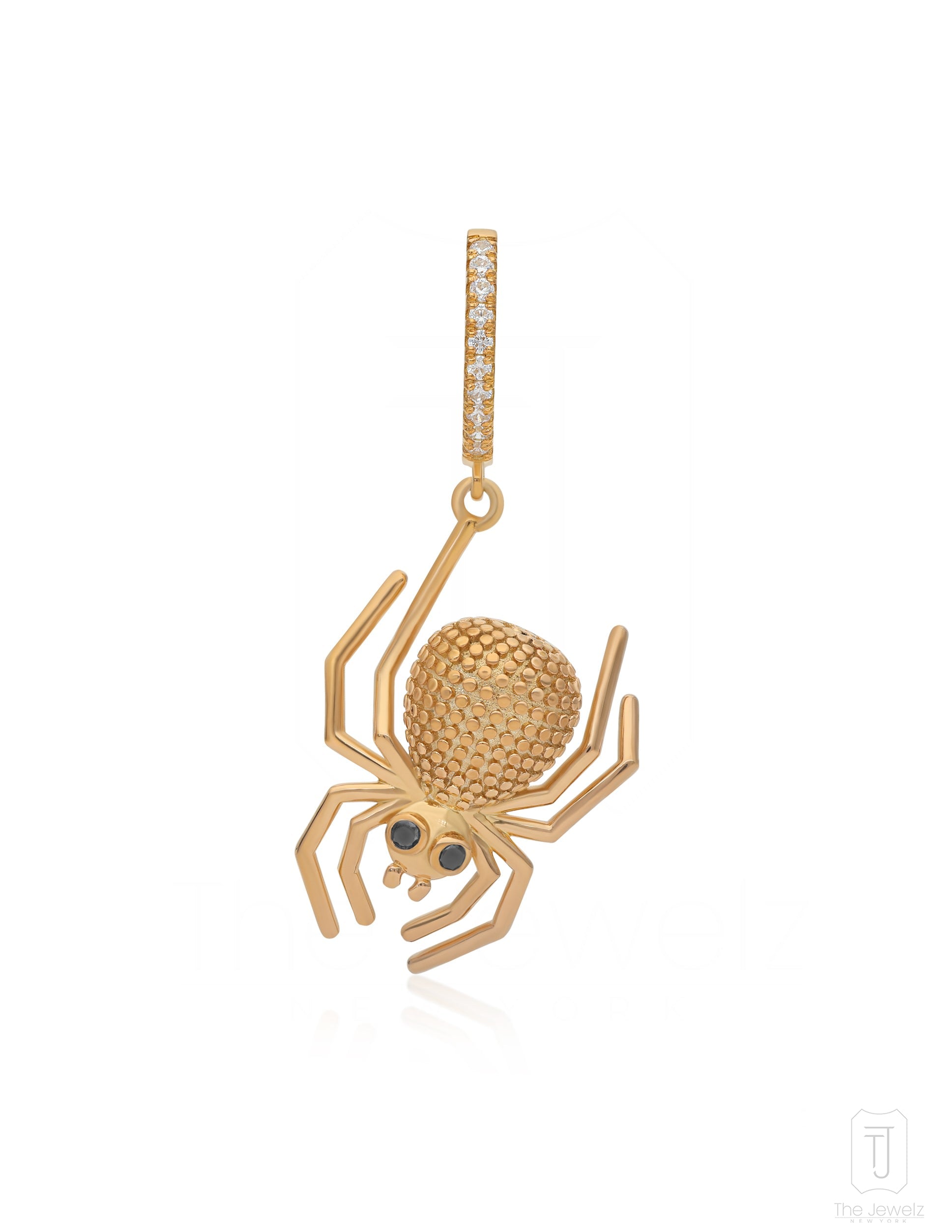 Silver Blood Biter Huggies Earrings For Women