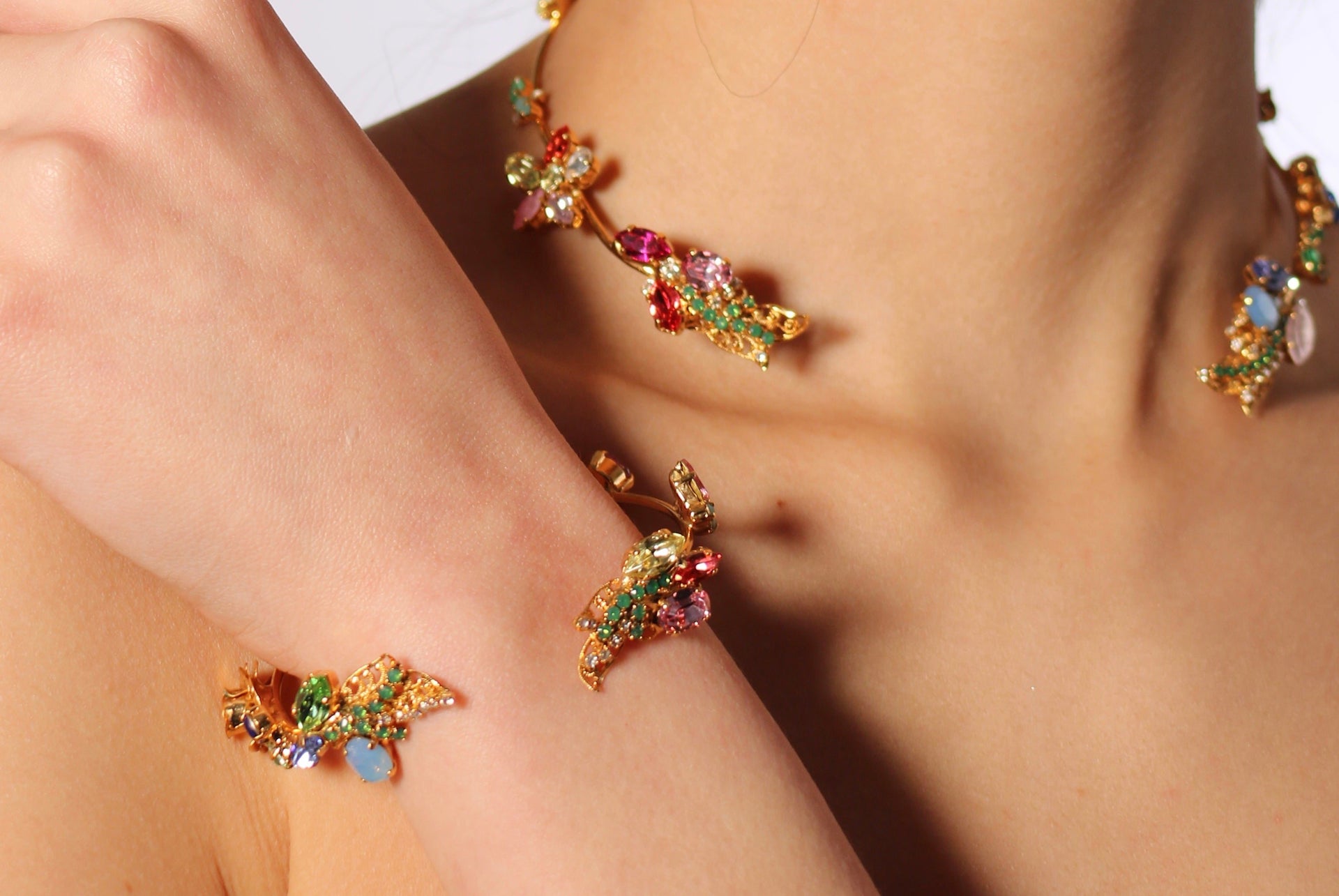 Bloom Torque Necklace