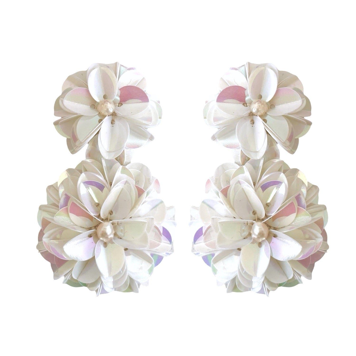 Blossom Drop Earrings Shell