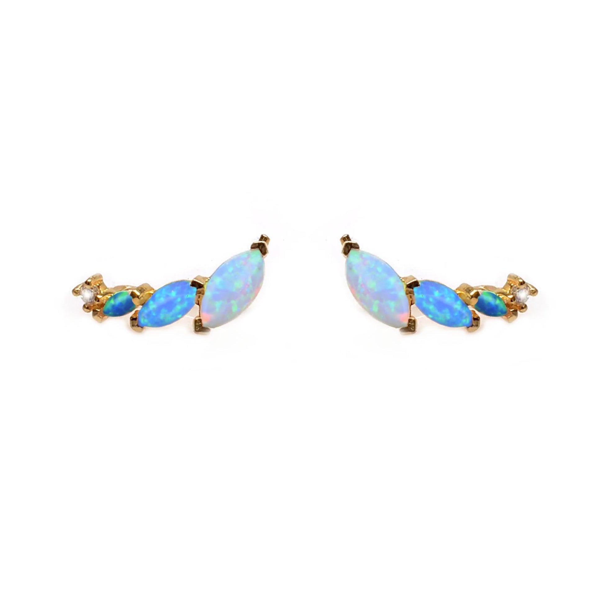 Blue Ombre Wing Climbers