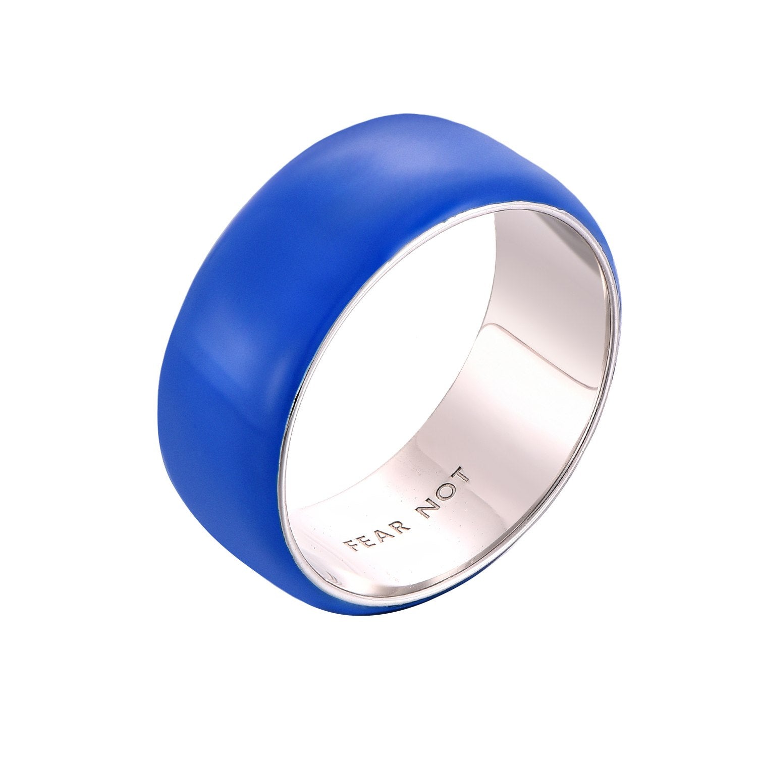 Blue Thick Ring
