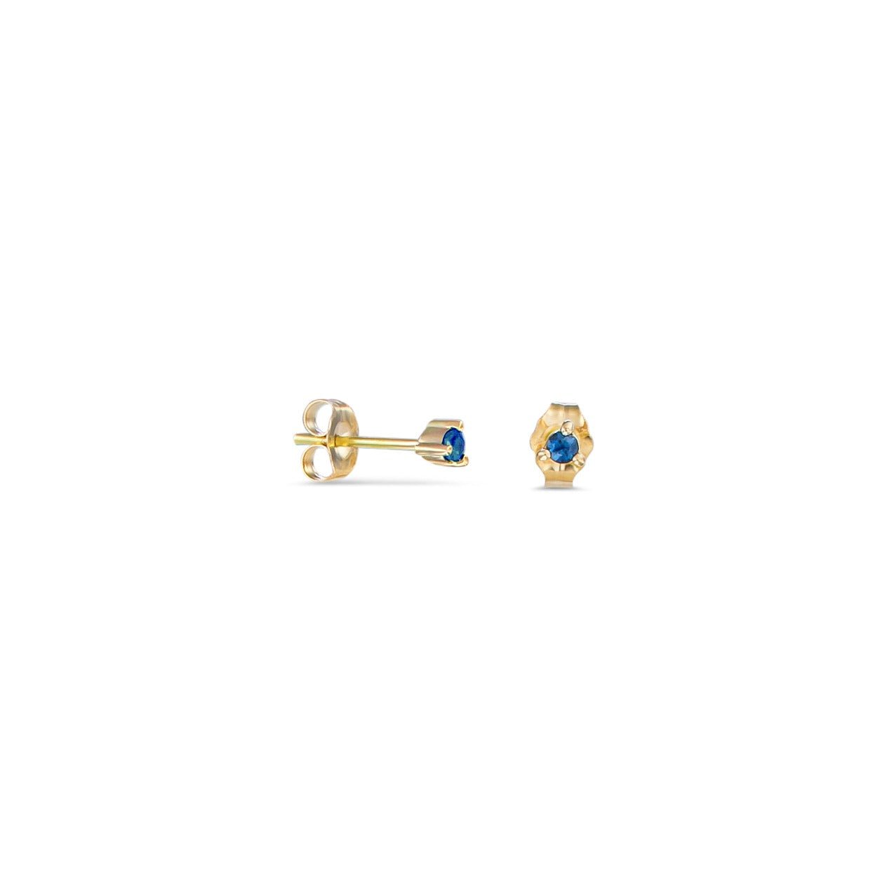 Blue Sapphire Earring Studs