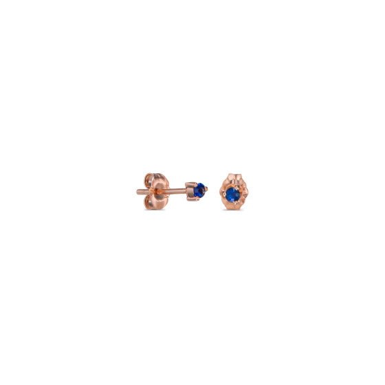 Blue Sapphire Earring Studs