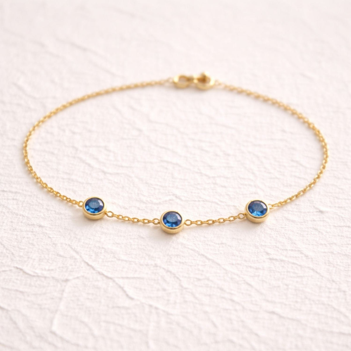 Aurora Blue Sapphire Bracelet
