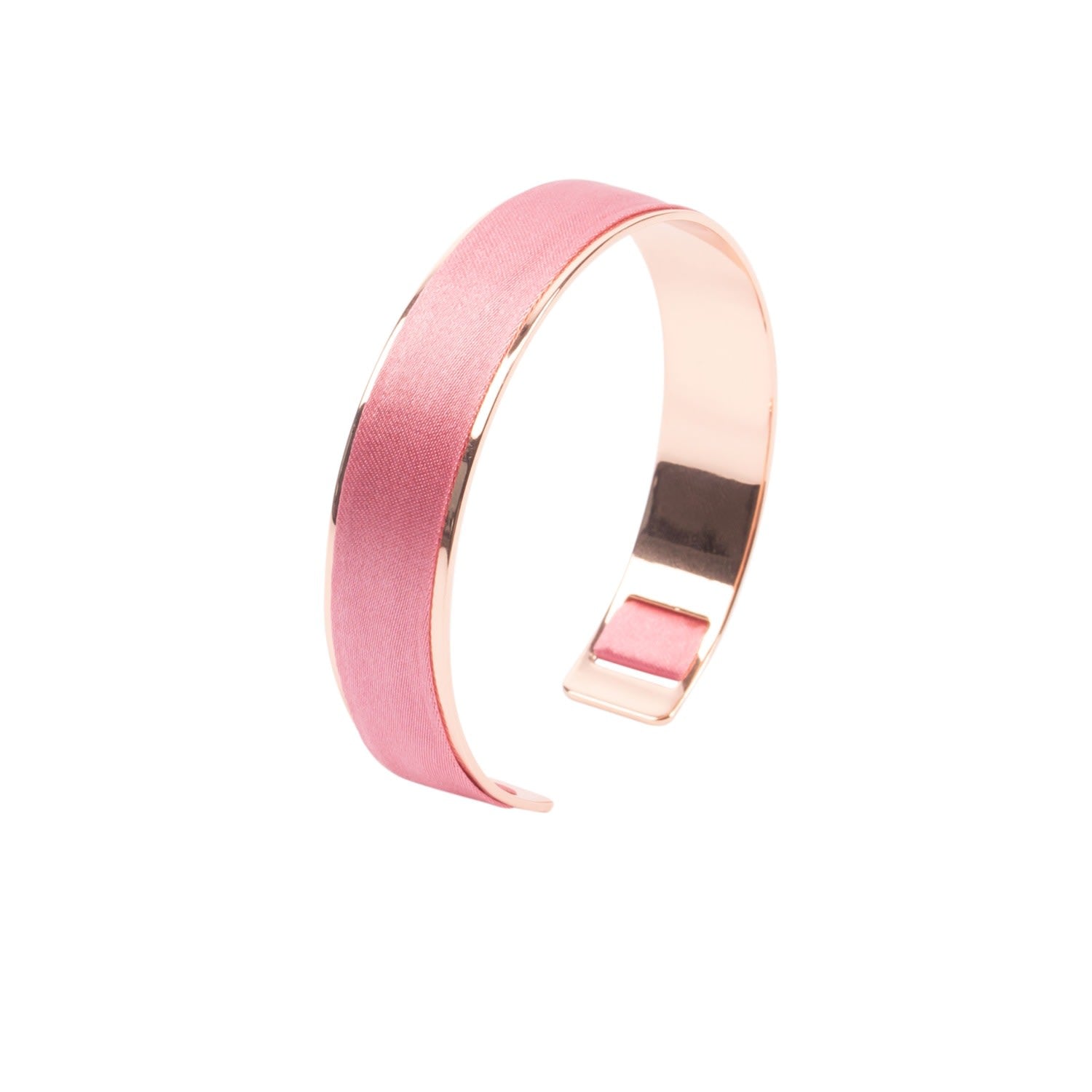Blush Silk Bracelet Rose Gold