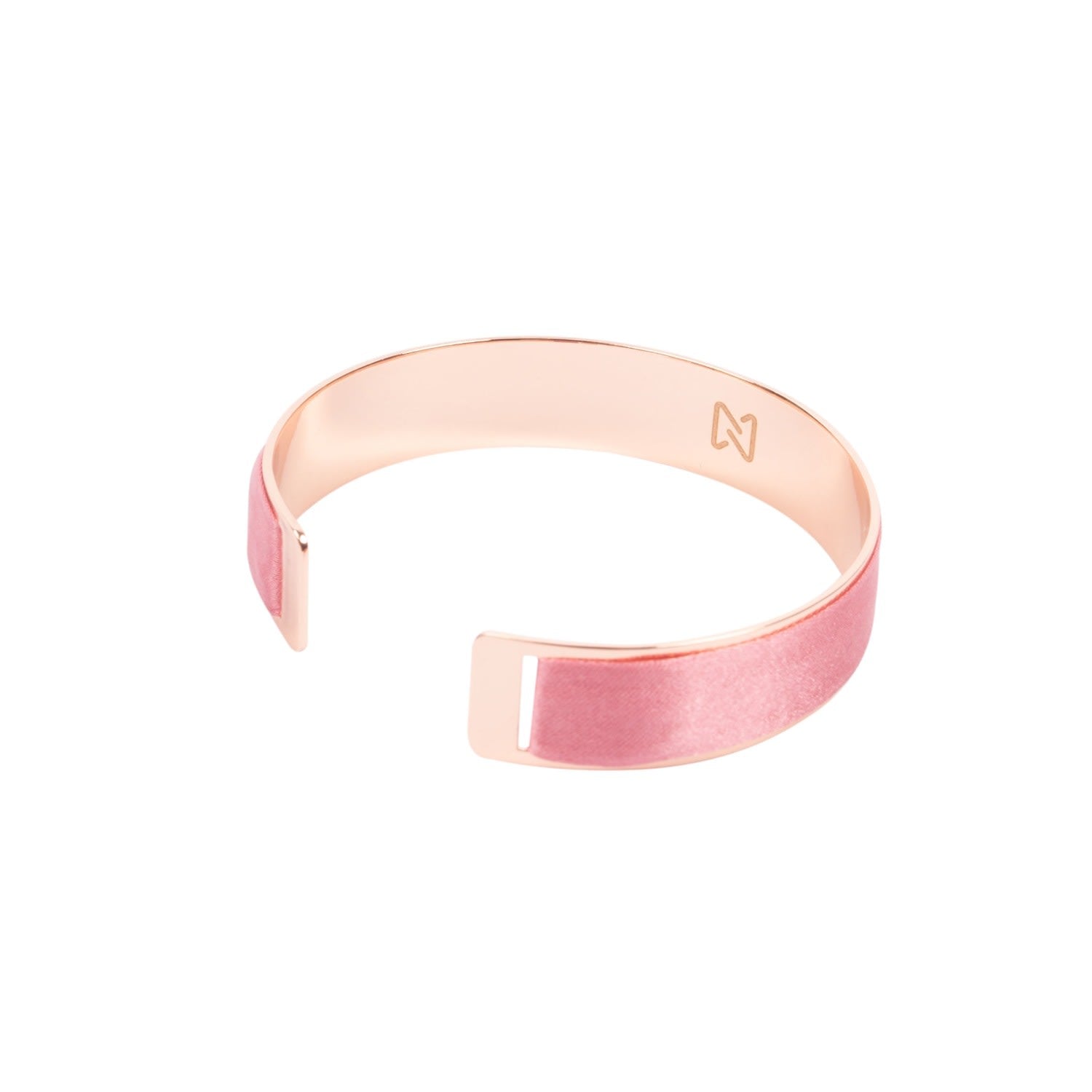 Blush Silk Bracelet Rose Gold
