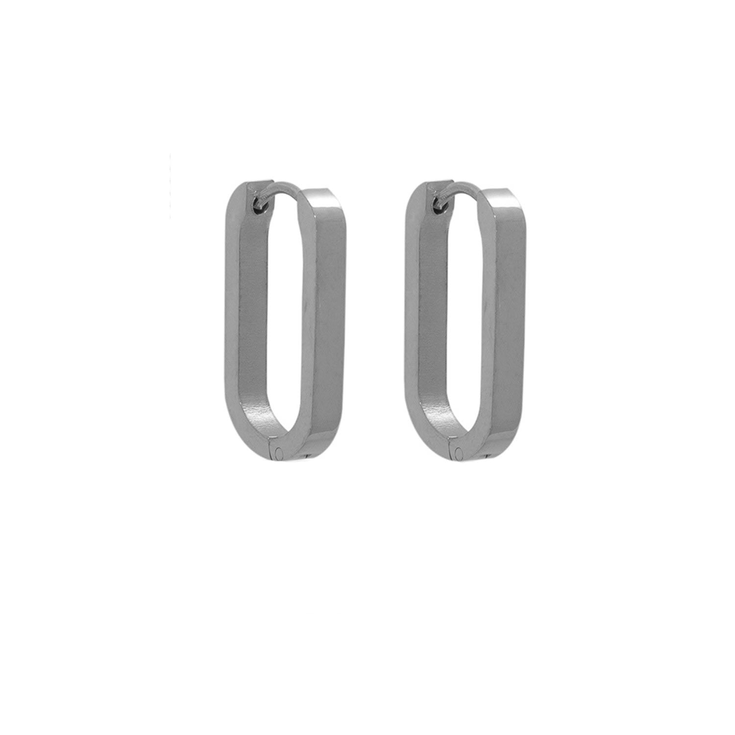 Silver Maeve Hoops
