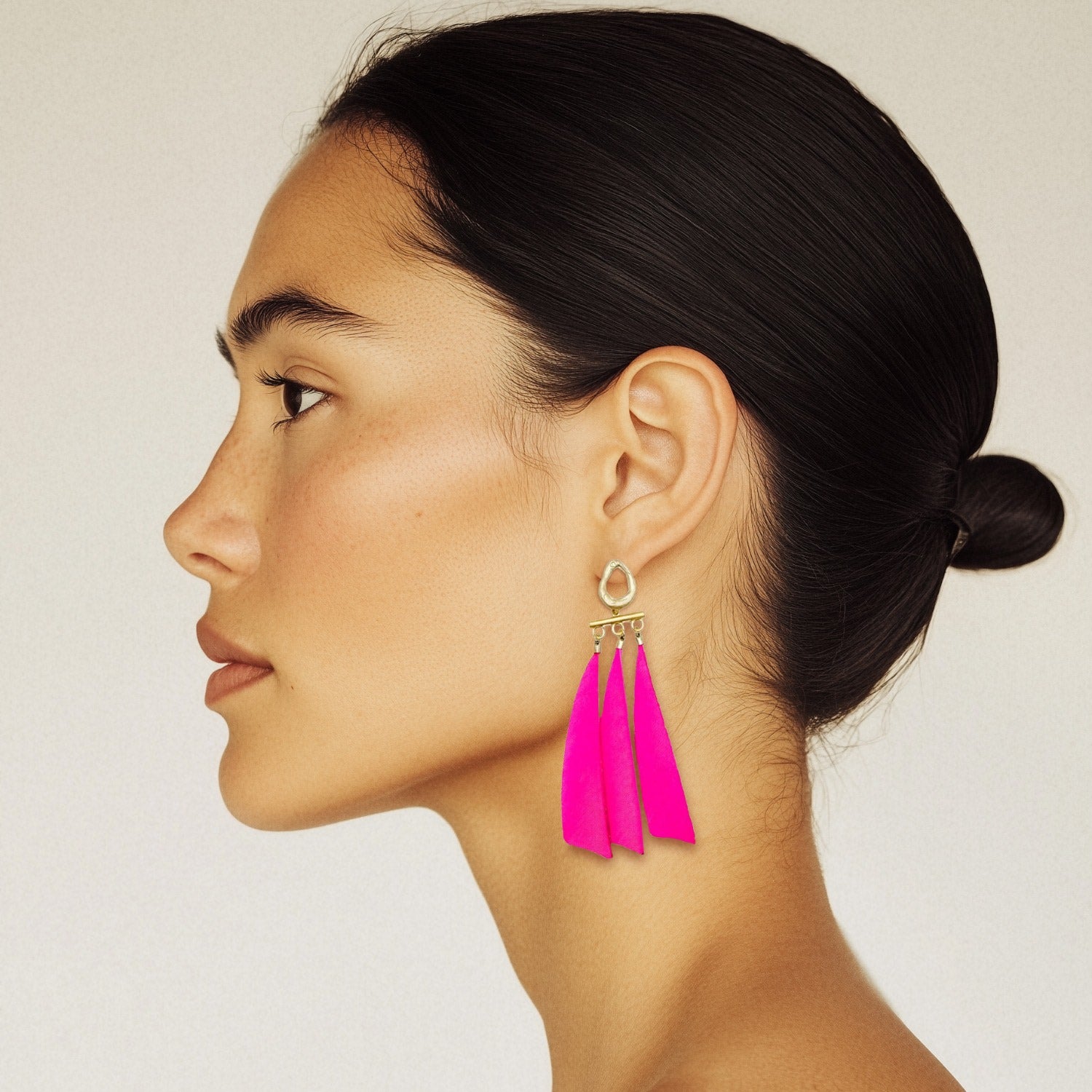 Boho Feather Fringe Earrings