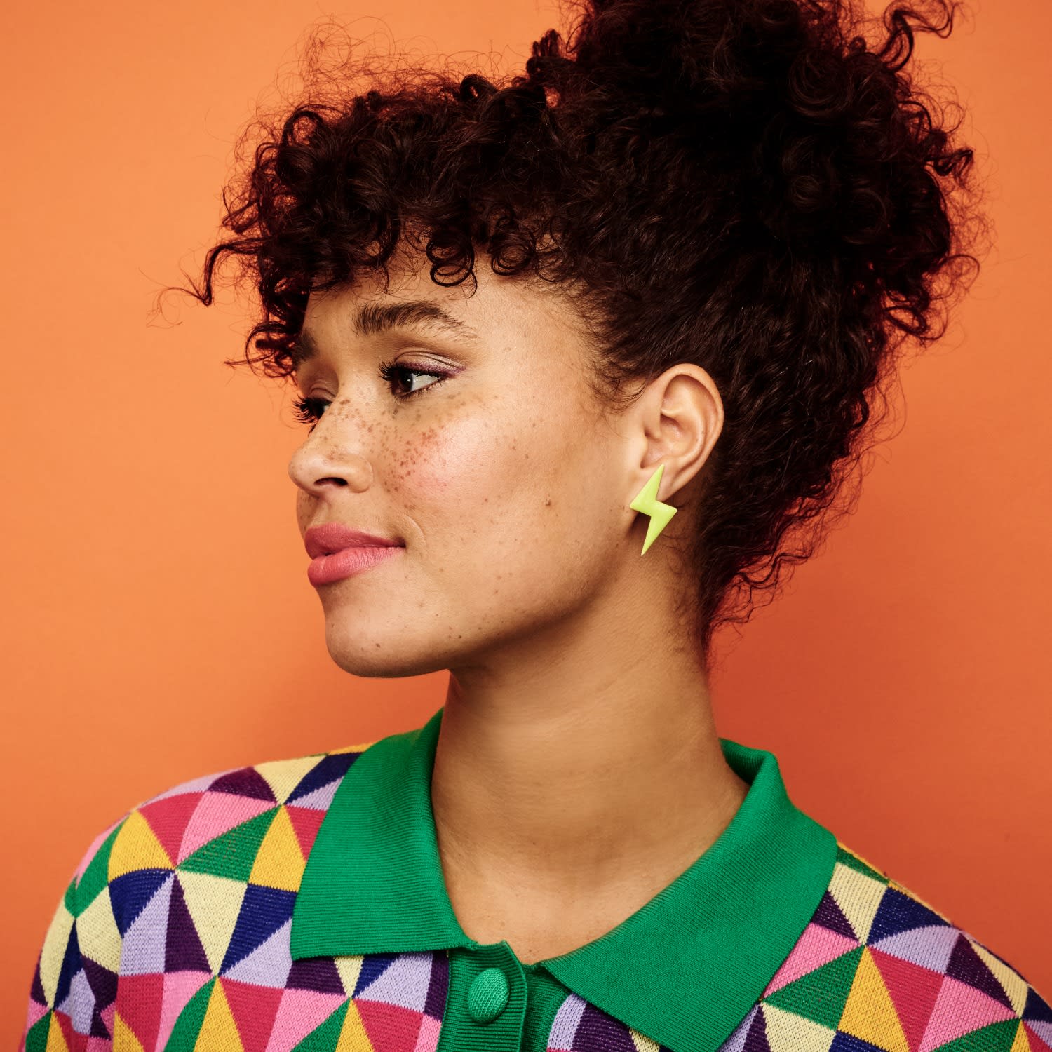 Bolts - Lime Green Enamel