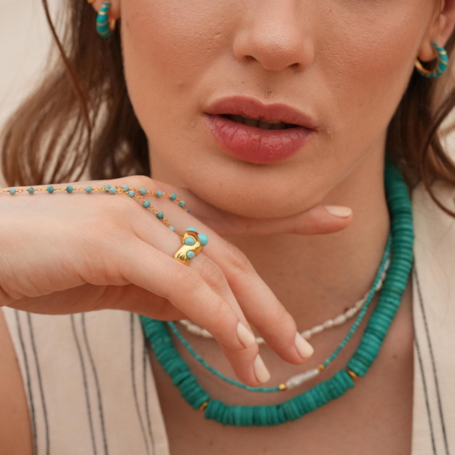 Bono Turquoise Big Necklace