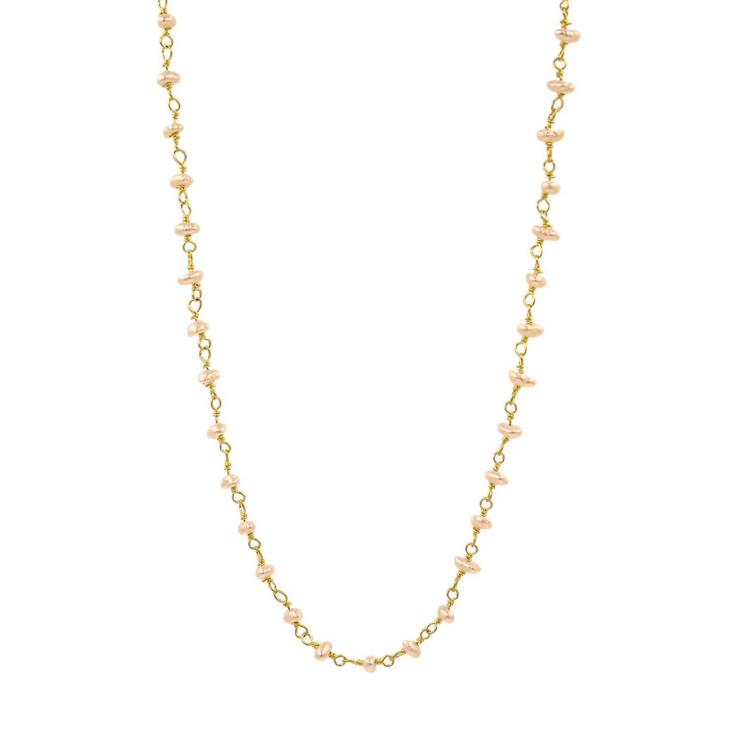 Bosphorus Pearl Chain Necklace
