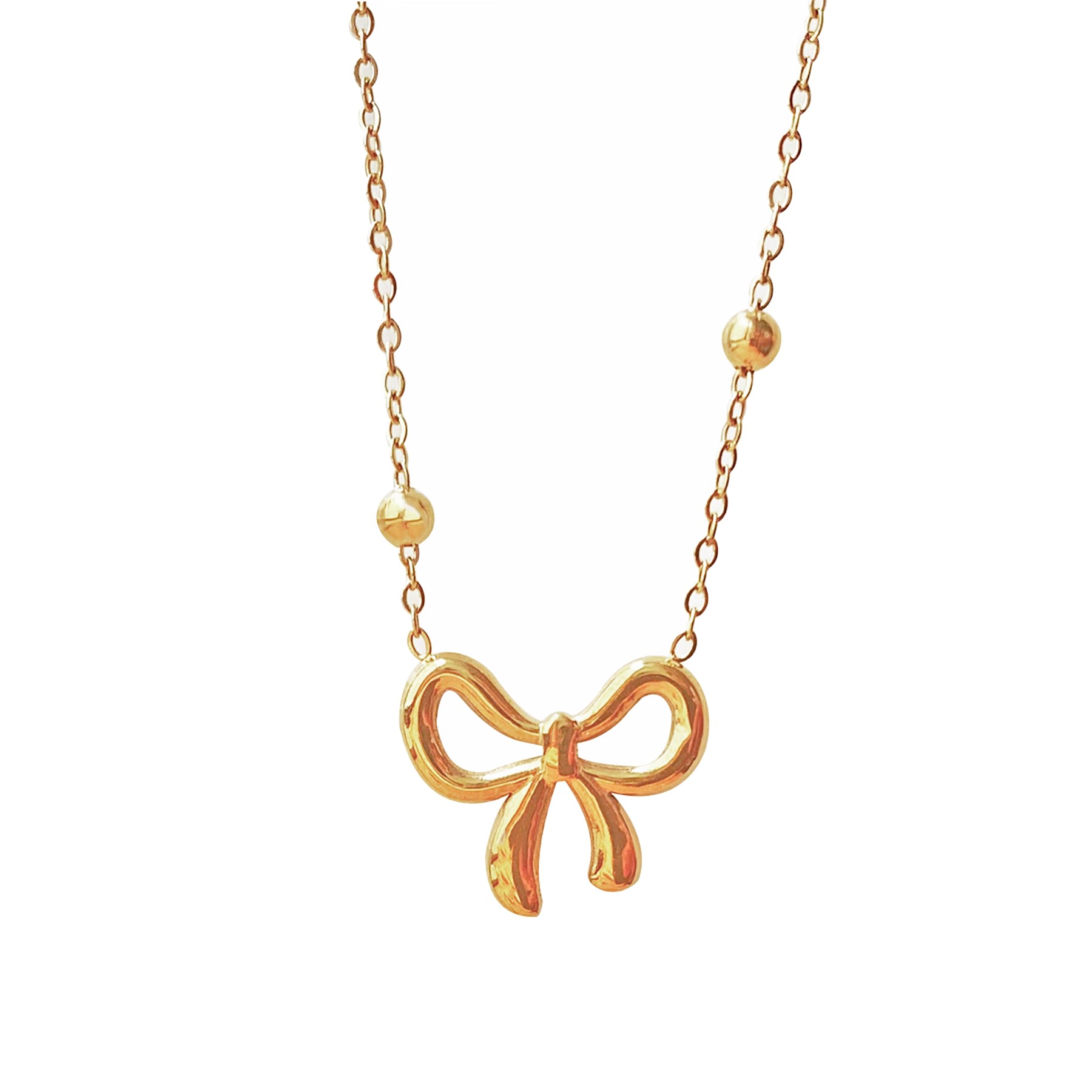 Bow Necklace