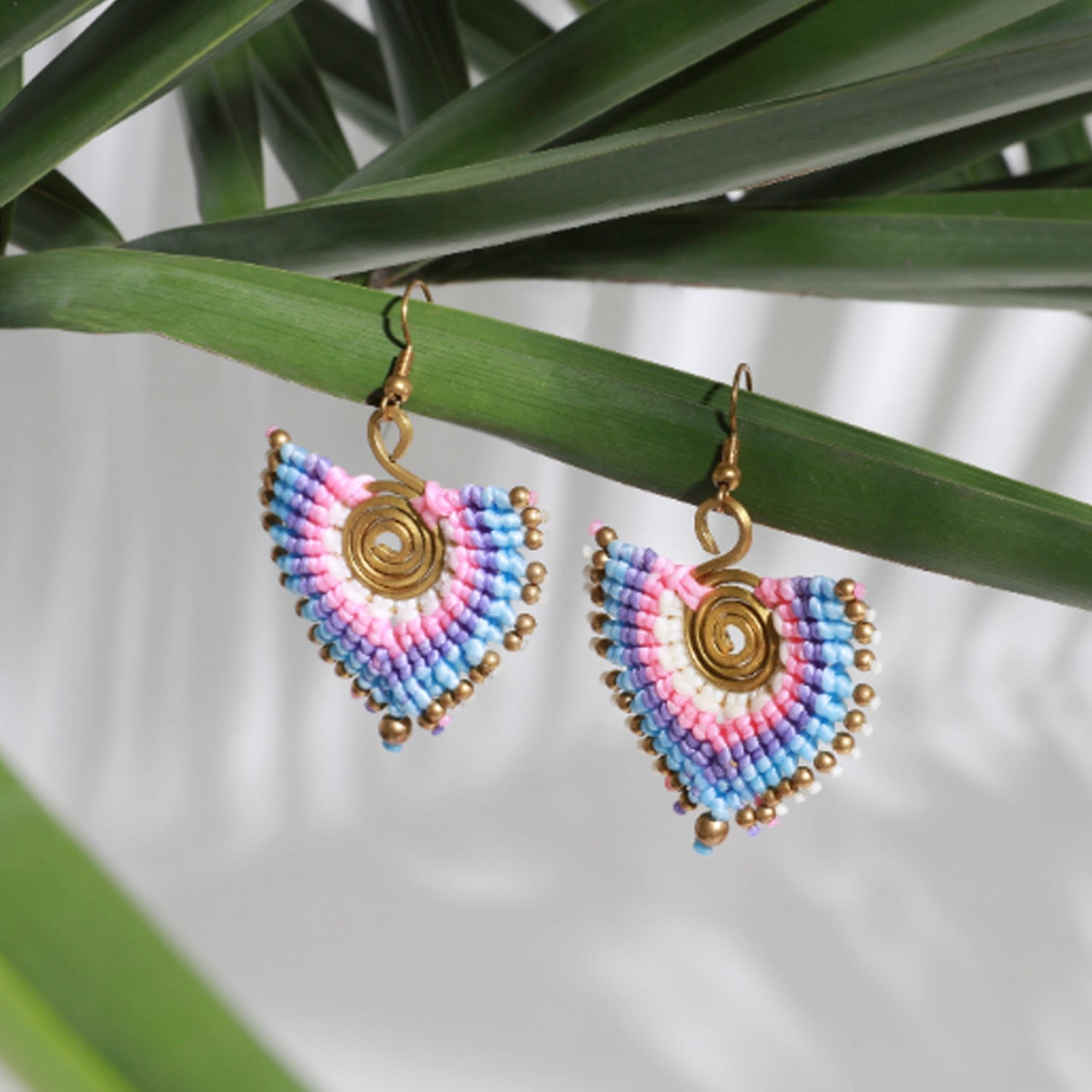 Statement Earrings In Pastels