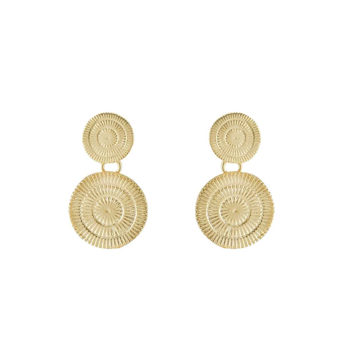 Ariel Textured Petite Earrings