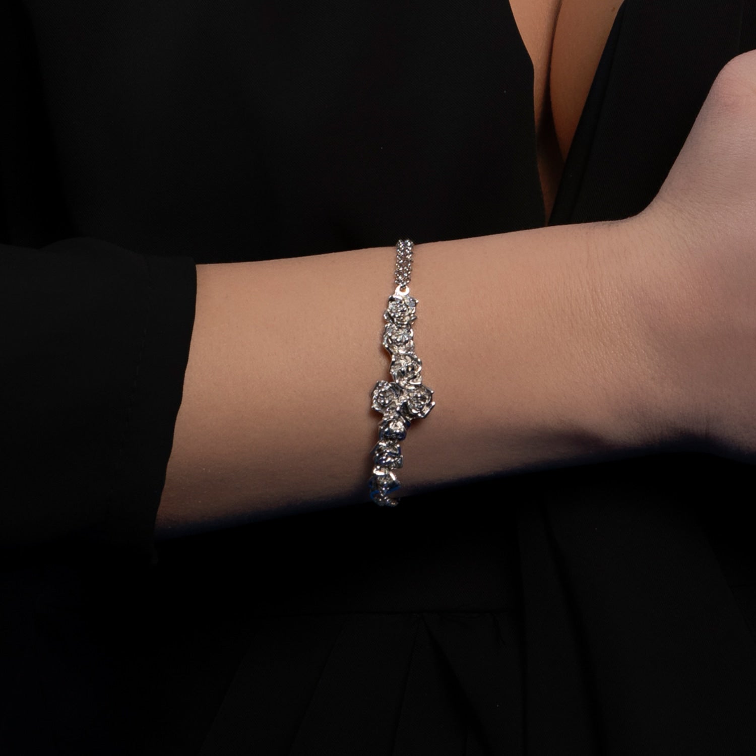 Bracelet Olimpic Sterling Silver Adjustable