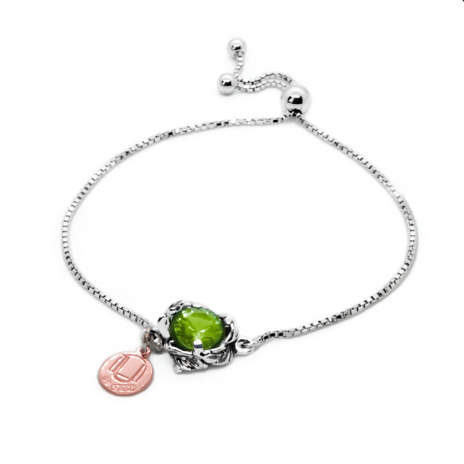 Bracelet Coleus Silver With Pea Zirconia
