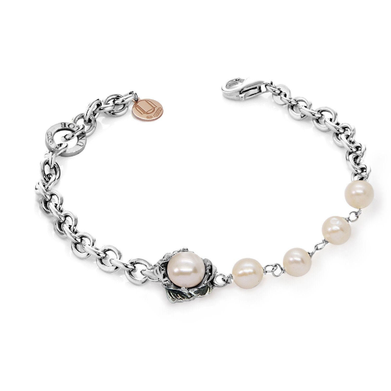 Bracelet Lumina Silver With Pearl
