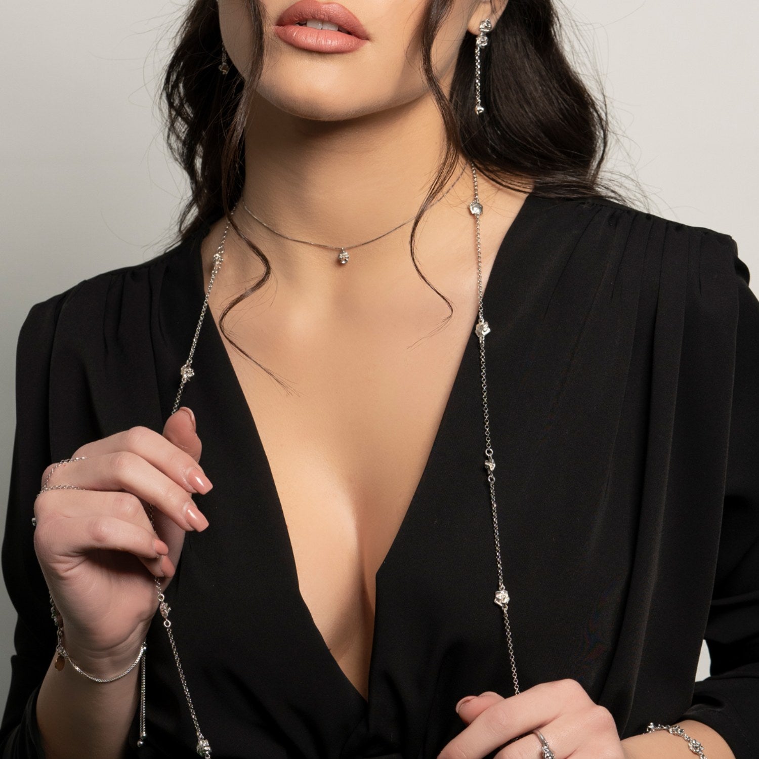 Bracelet Mood With Rose, Gold Plated