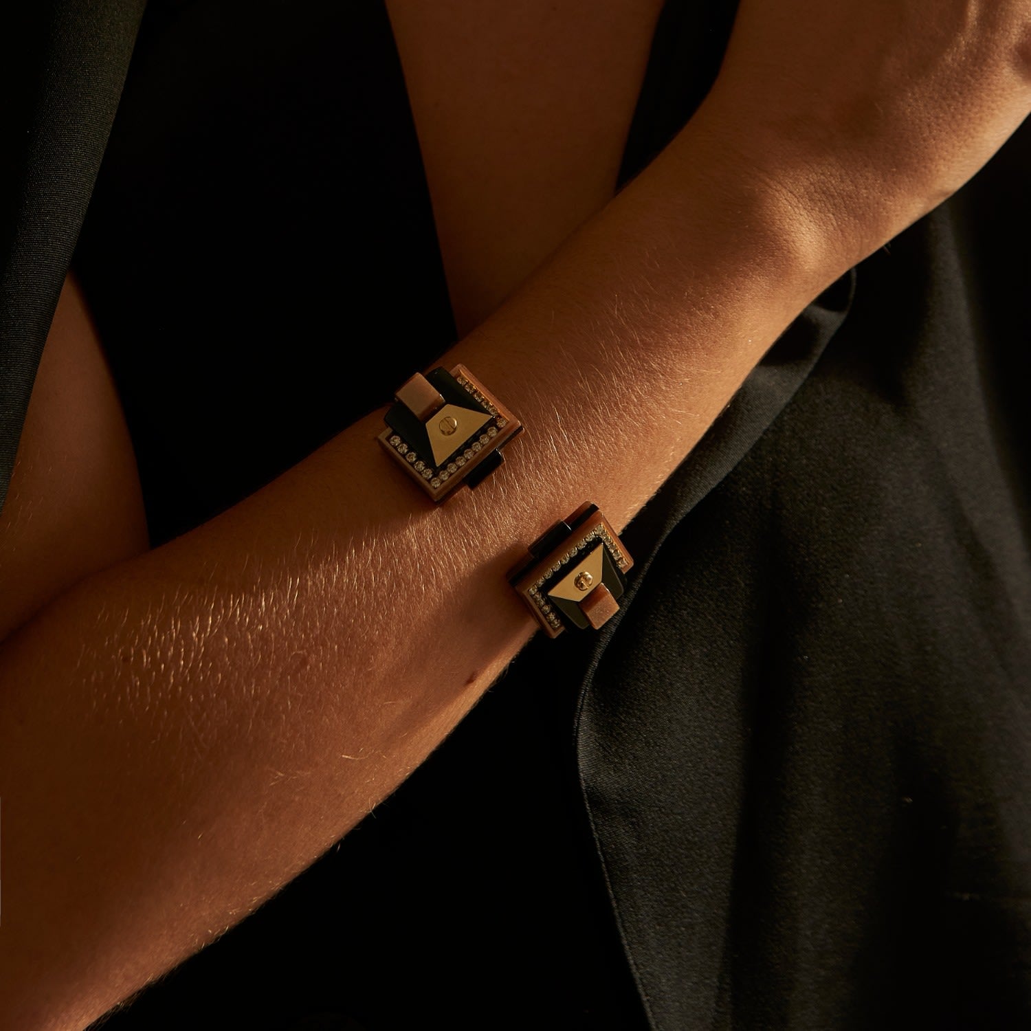 Bracelet Trapeze Black