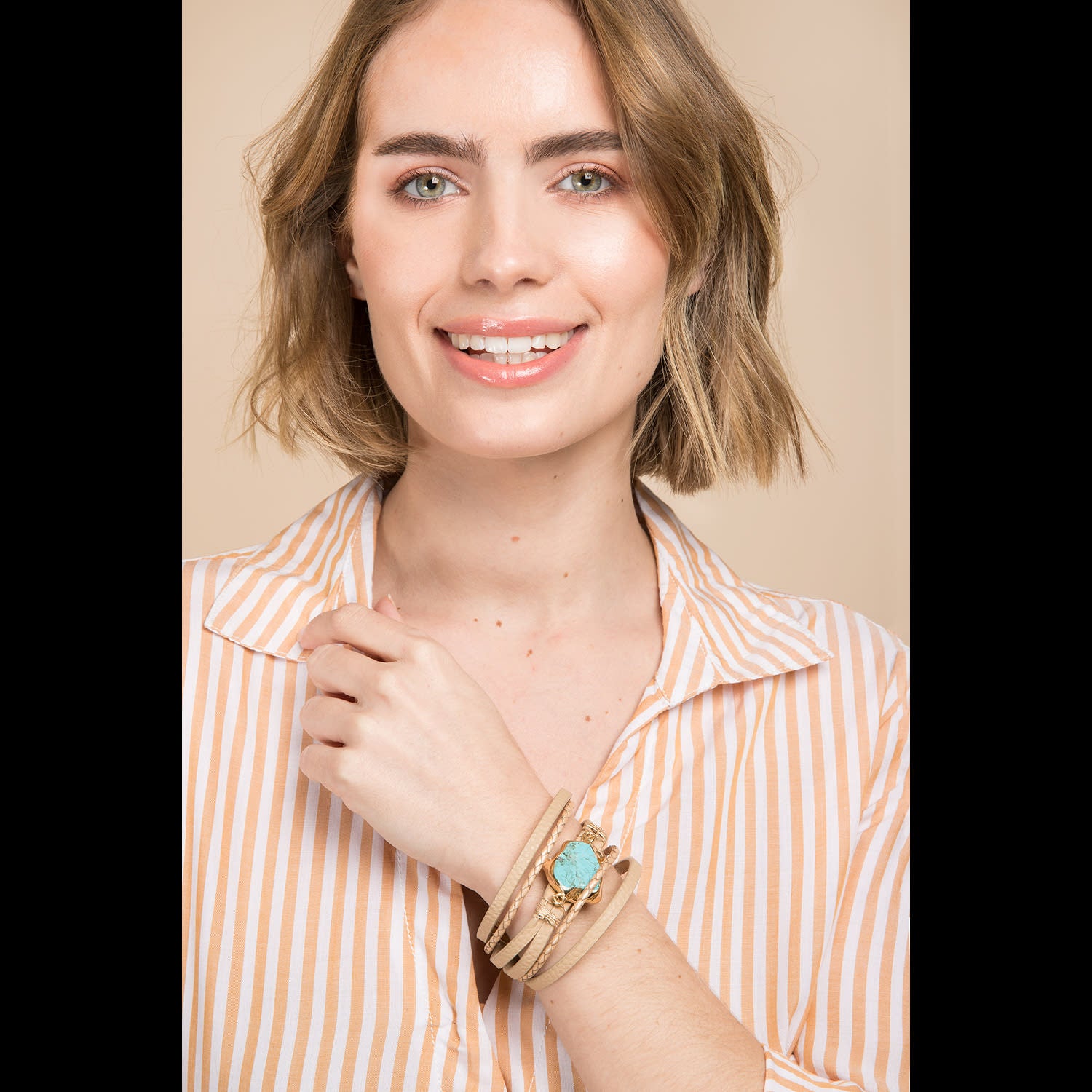 Braided Turquoise Bracelet