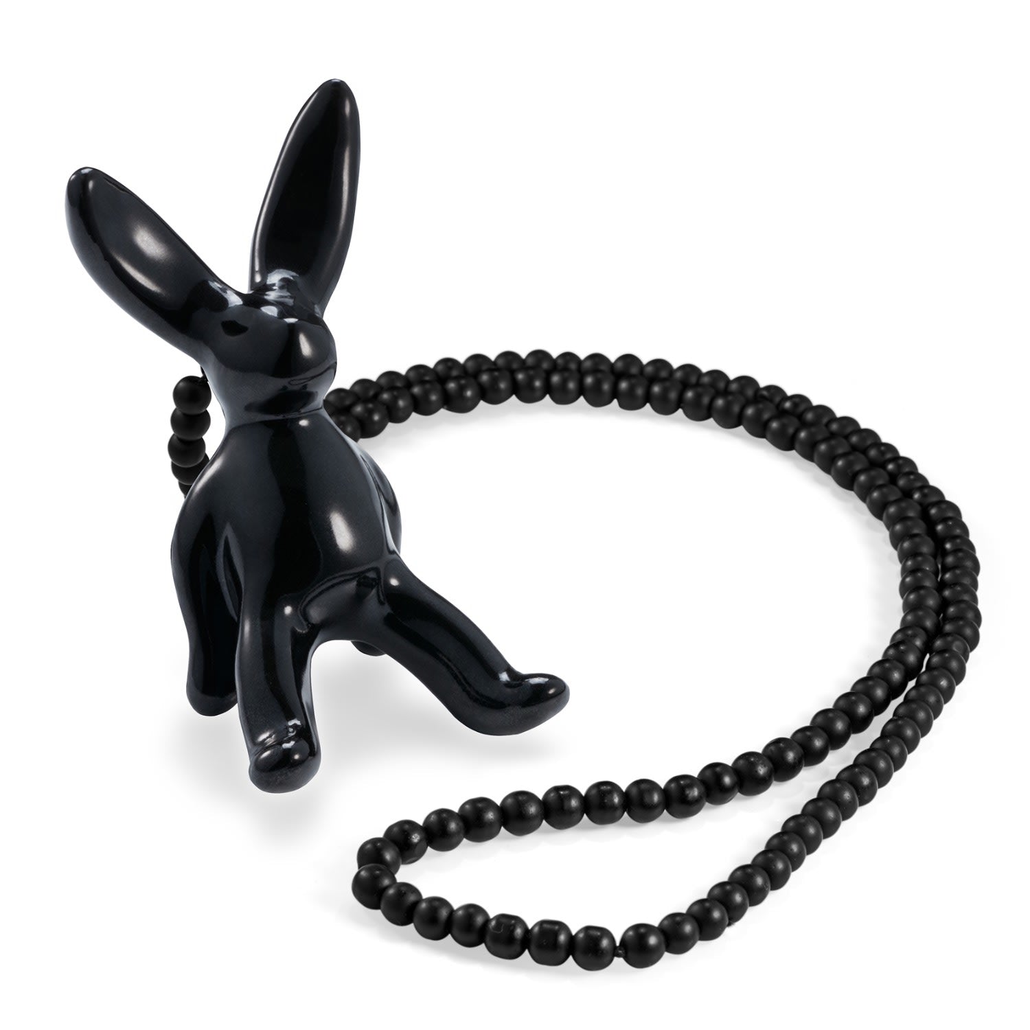 Brave Rabbit Porcelain Necklace