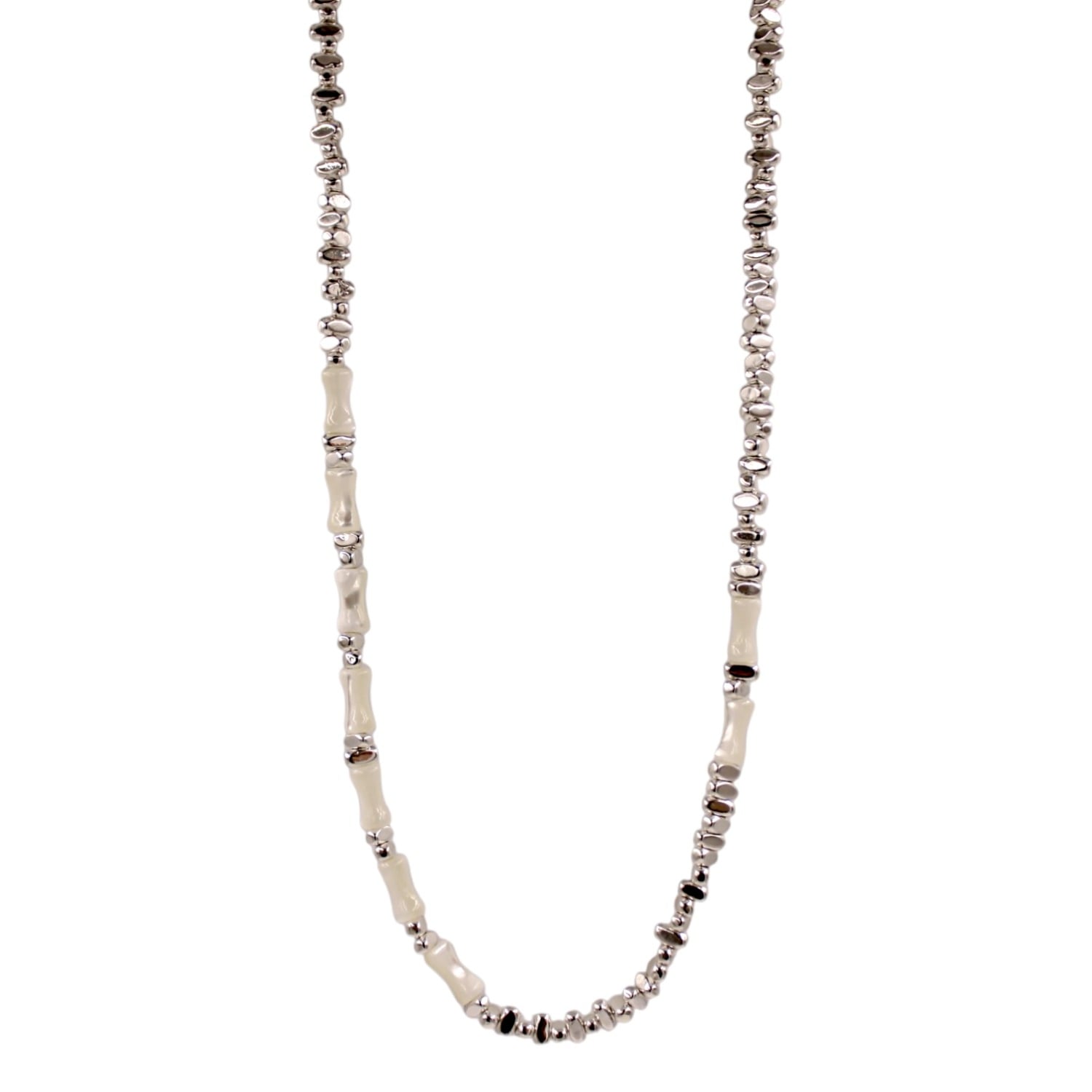 Bridal Mother Of Pearl Chain Necklace