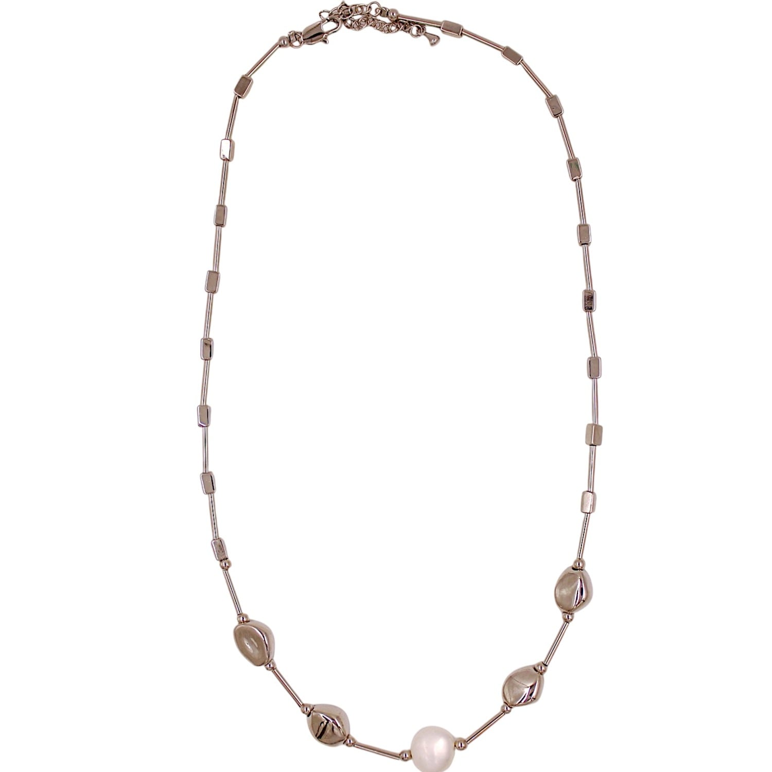 Bridal Pearl Chain Necklace