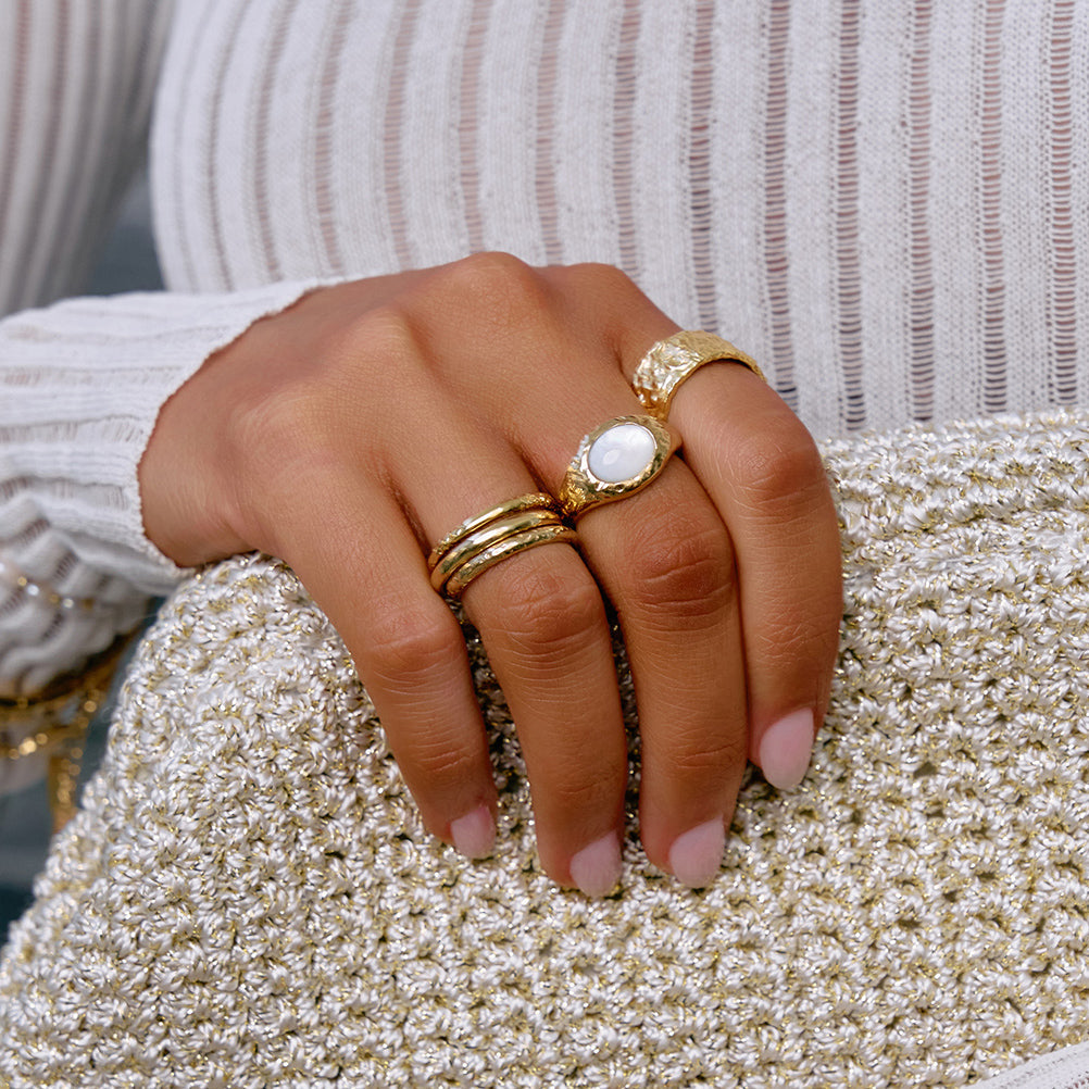 Brigitte Gold Ring