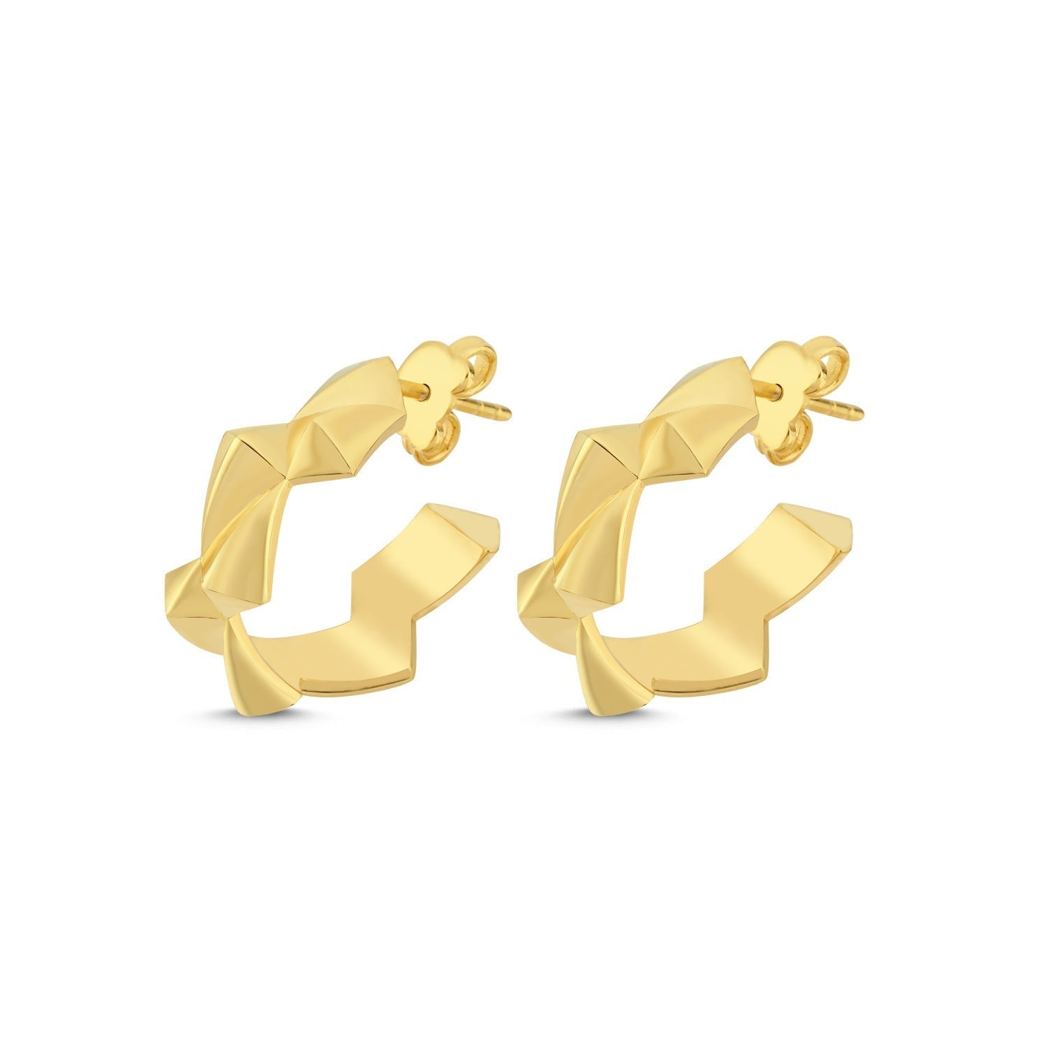 Brisk Hoop Earring Gold