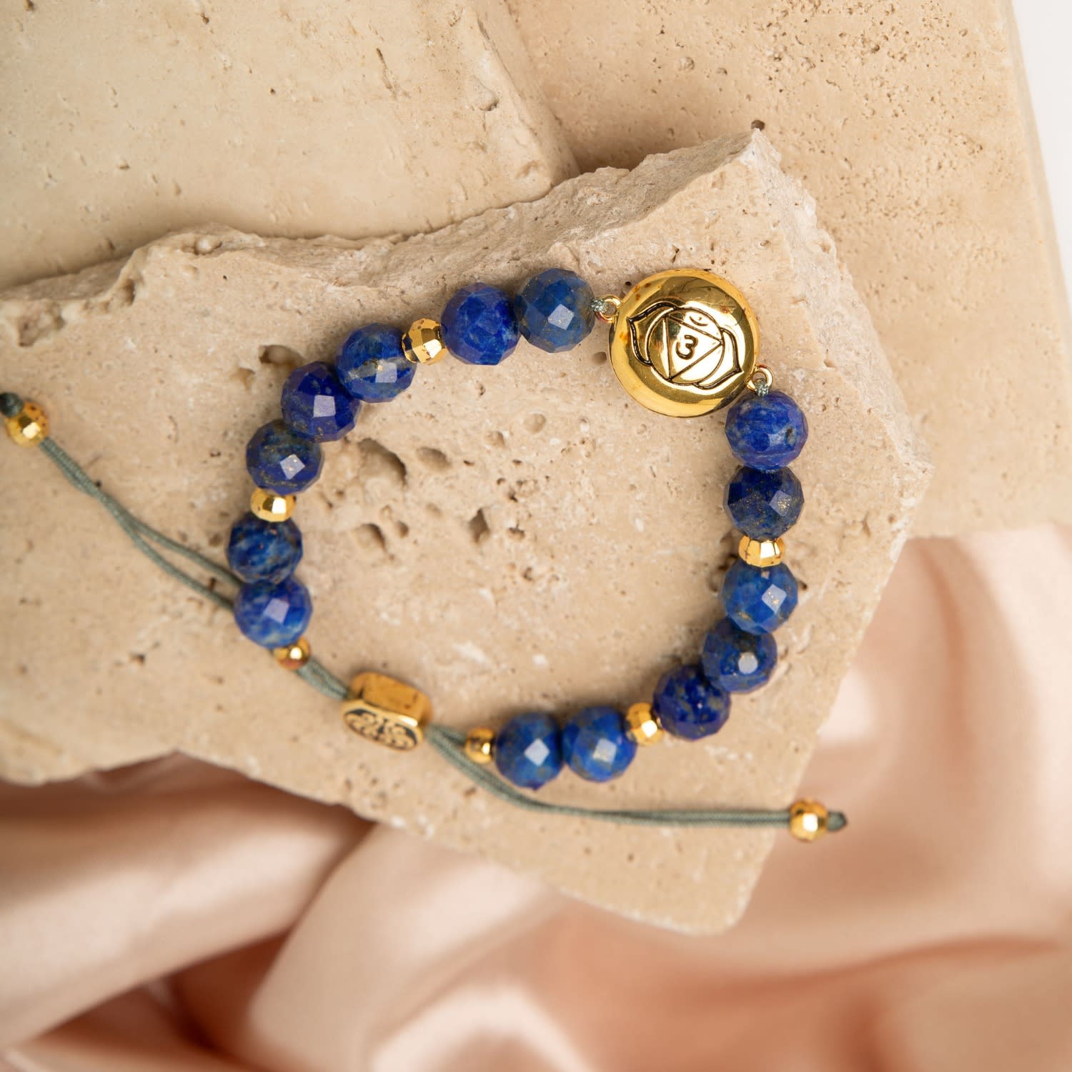 Brow Chakra Lapis Lazuli Psychic Protection And Wisdom Bracelet