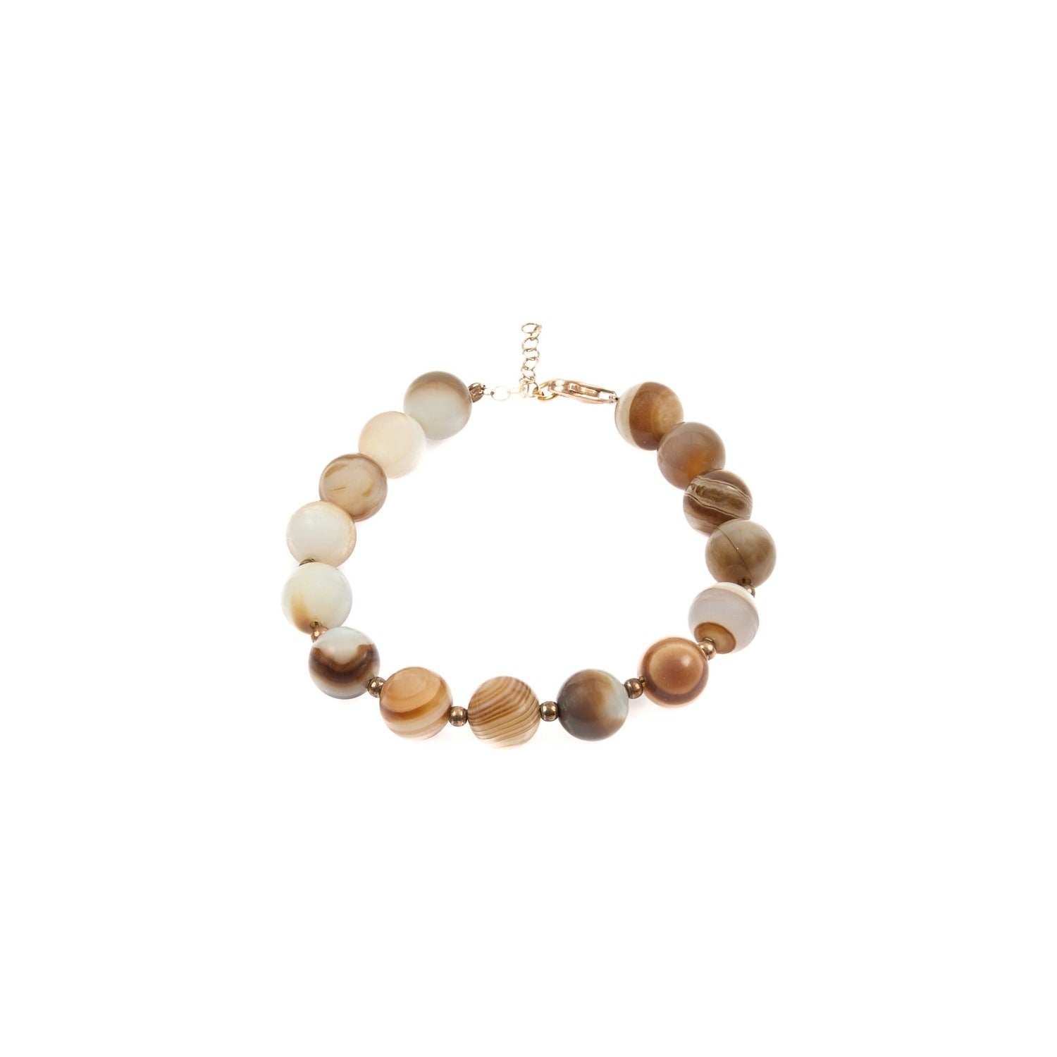 Brown Agate Natural Stone Bracelet
