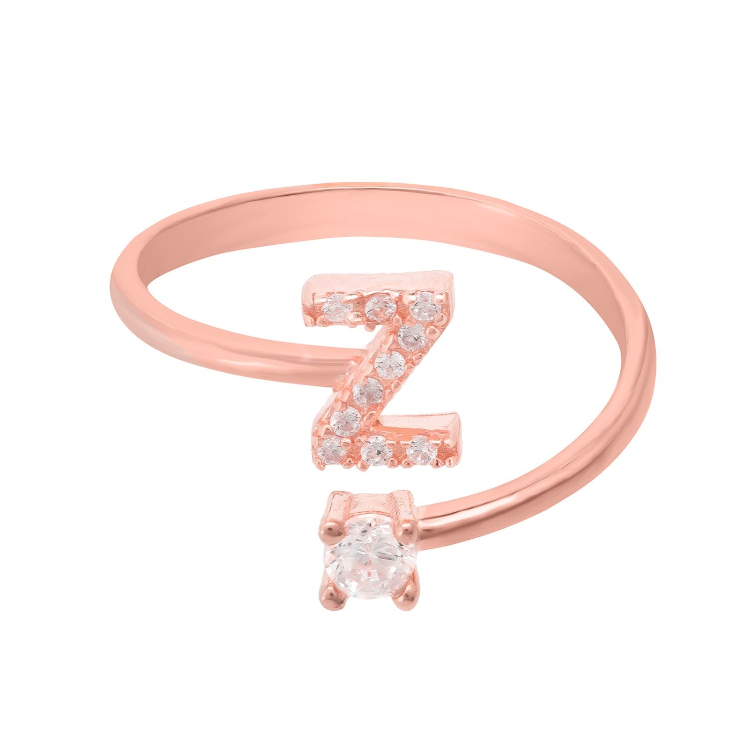 Initial Ring Rosegold Z