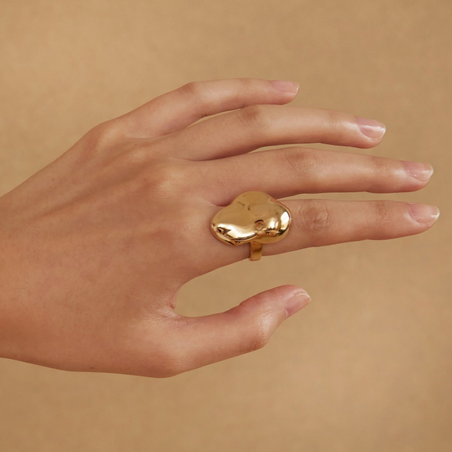 Molten Ring Gold
