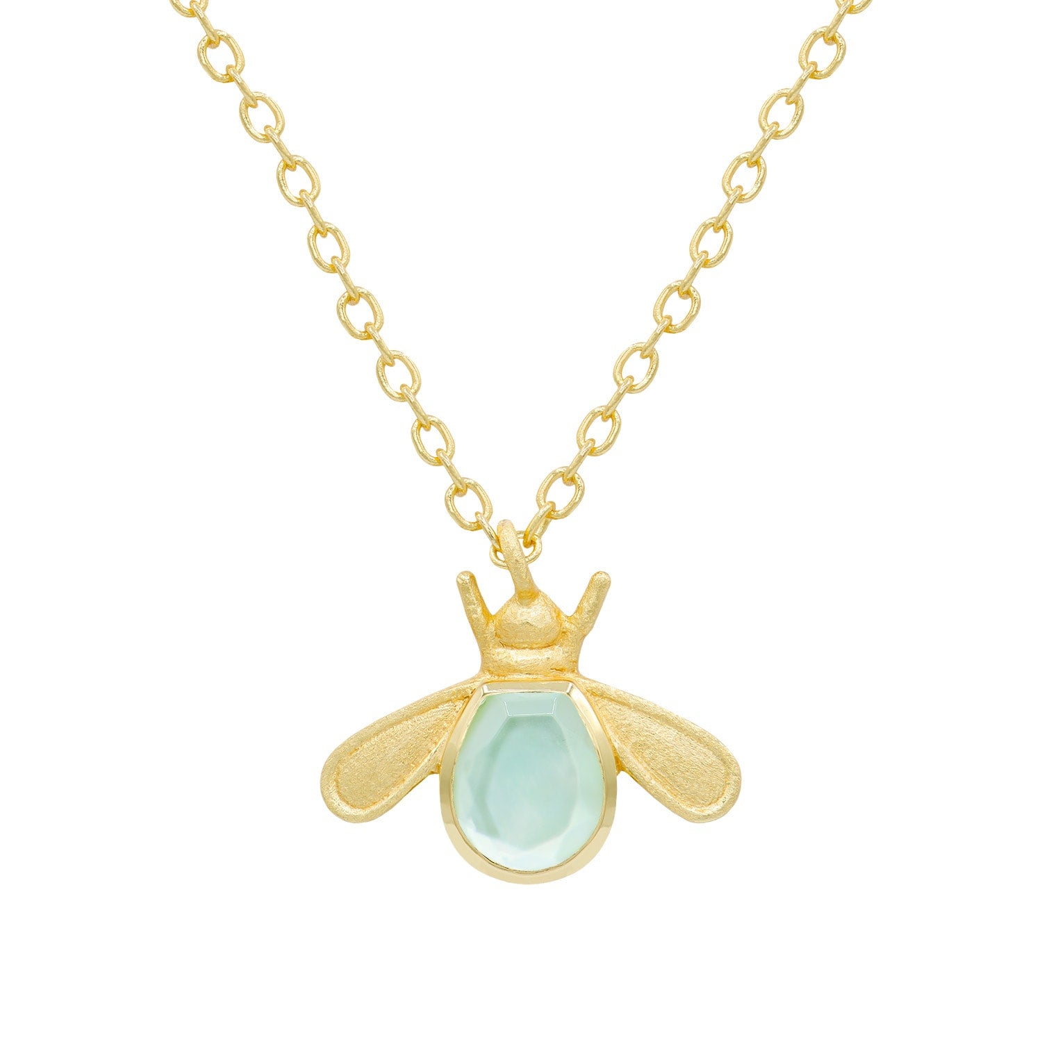 Bumble Necklace In Aqua
