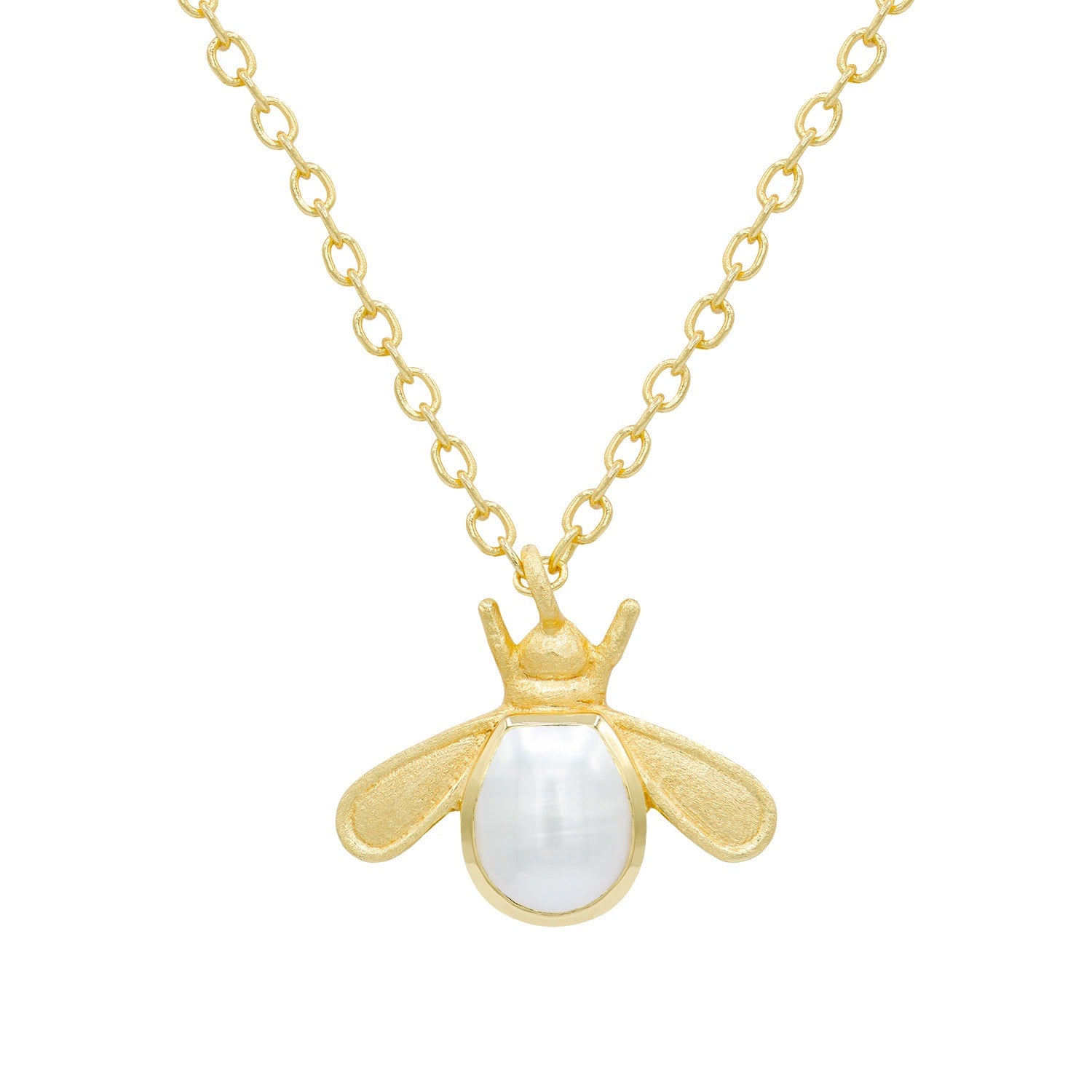Bumble Necklace In Pearl
