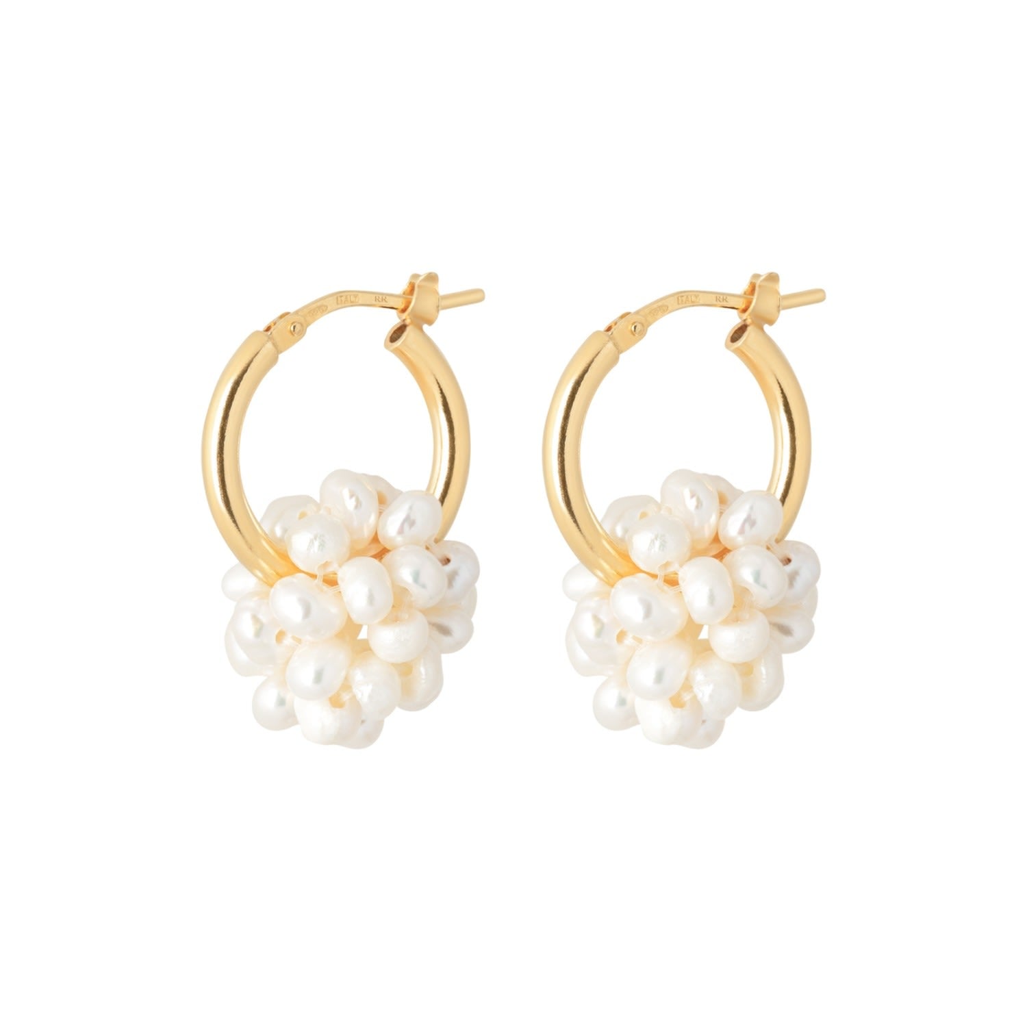 Burratina Piccolo Hoops Gold