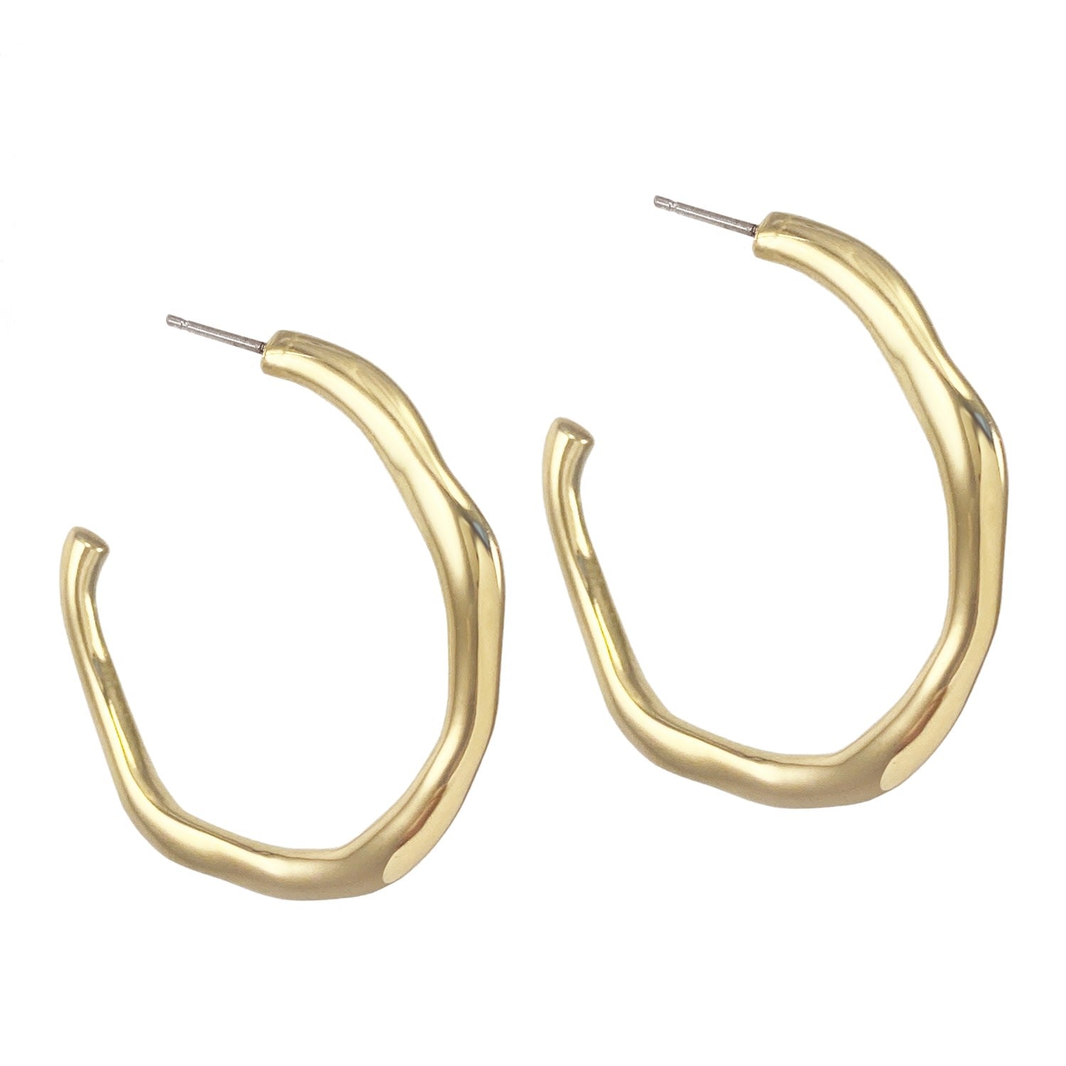 Rio Hoops Large - Gold