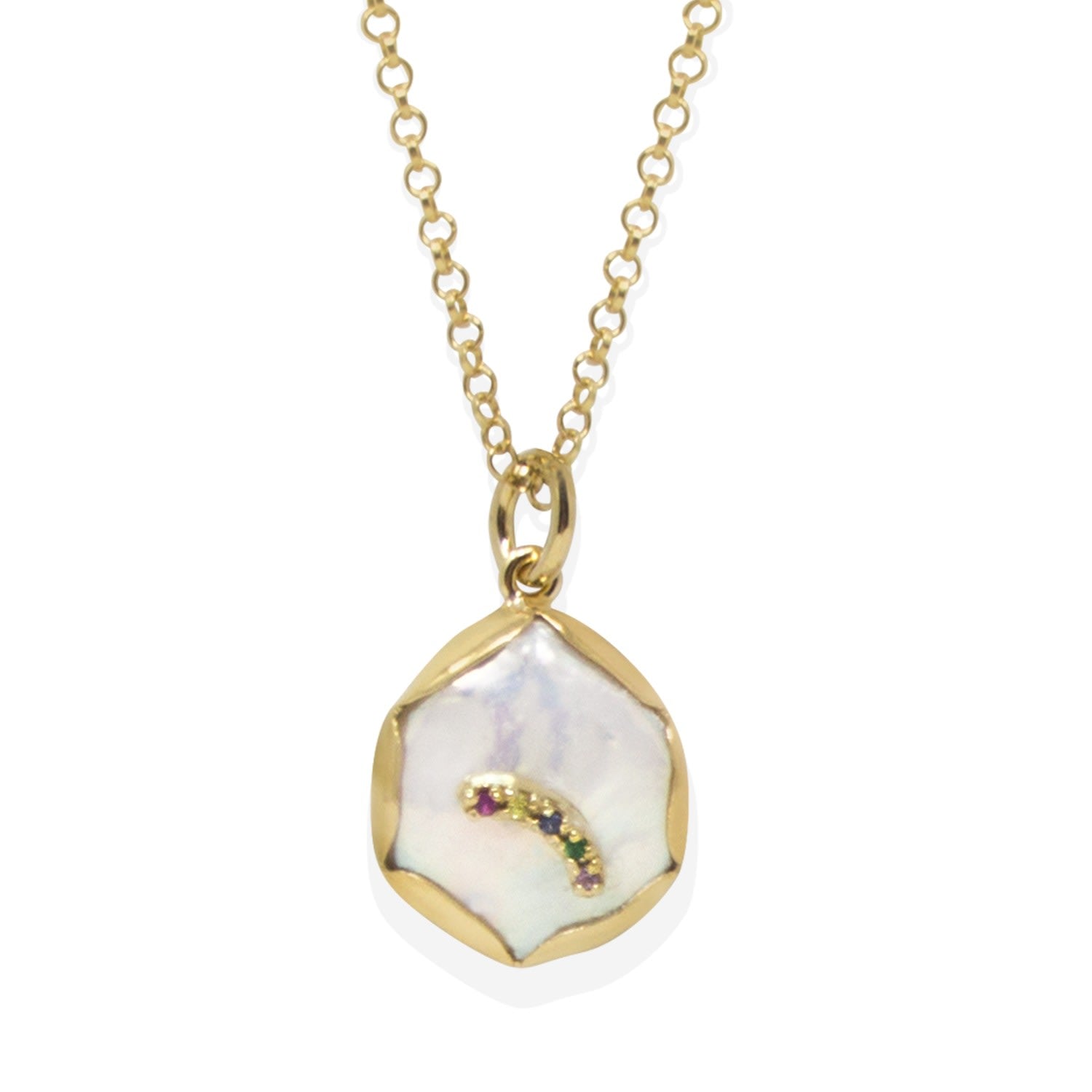 Over The Rainbow Pearl Necklace