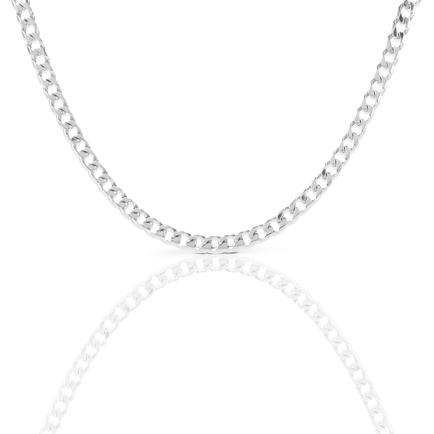 Iron Maiden 10Mm Silver Necklace