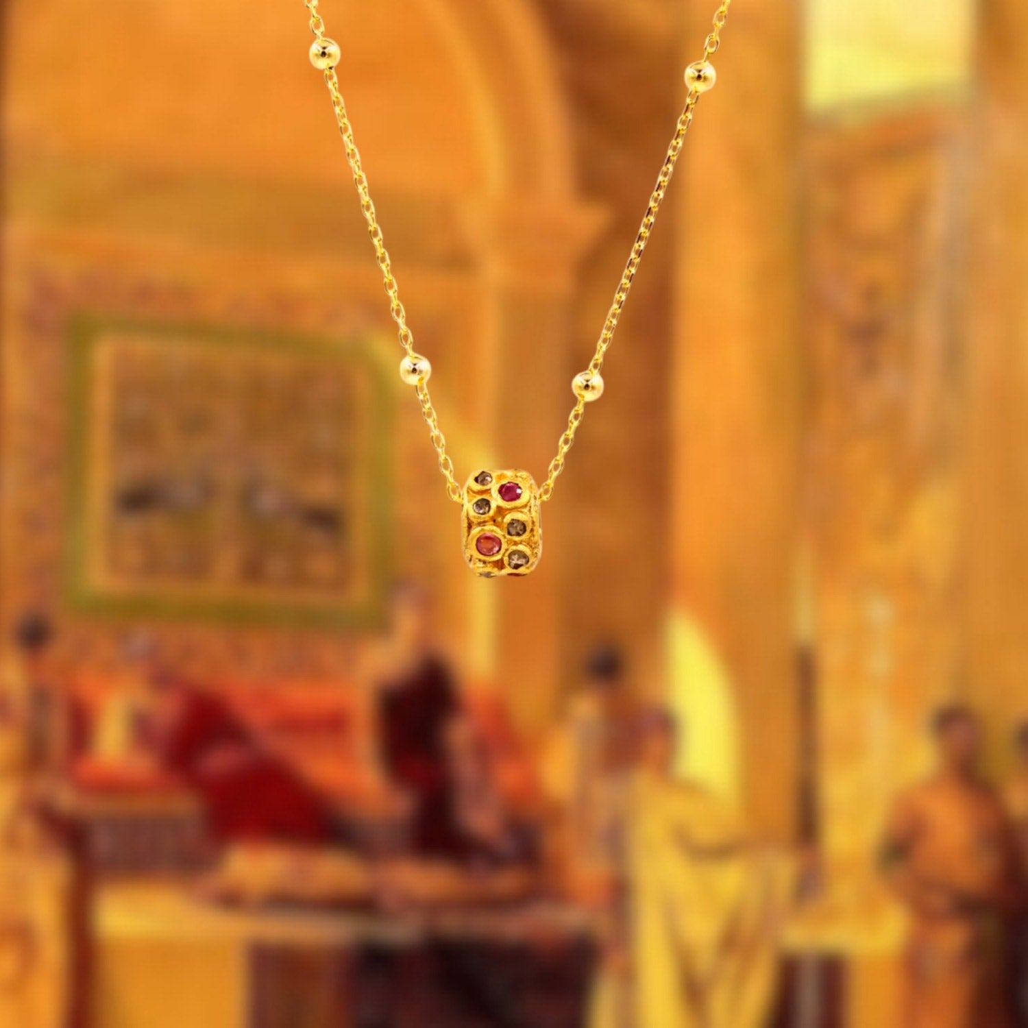 Byzantine Diamond Necklace