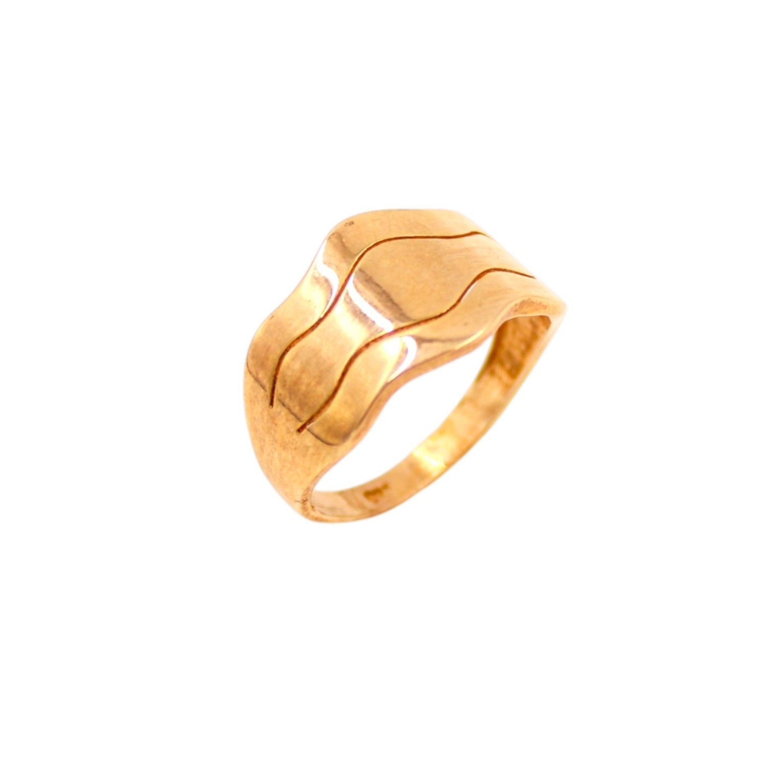 Byzantine Monogram Detail Ring