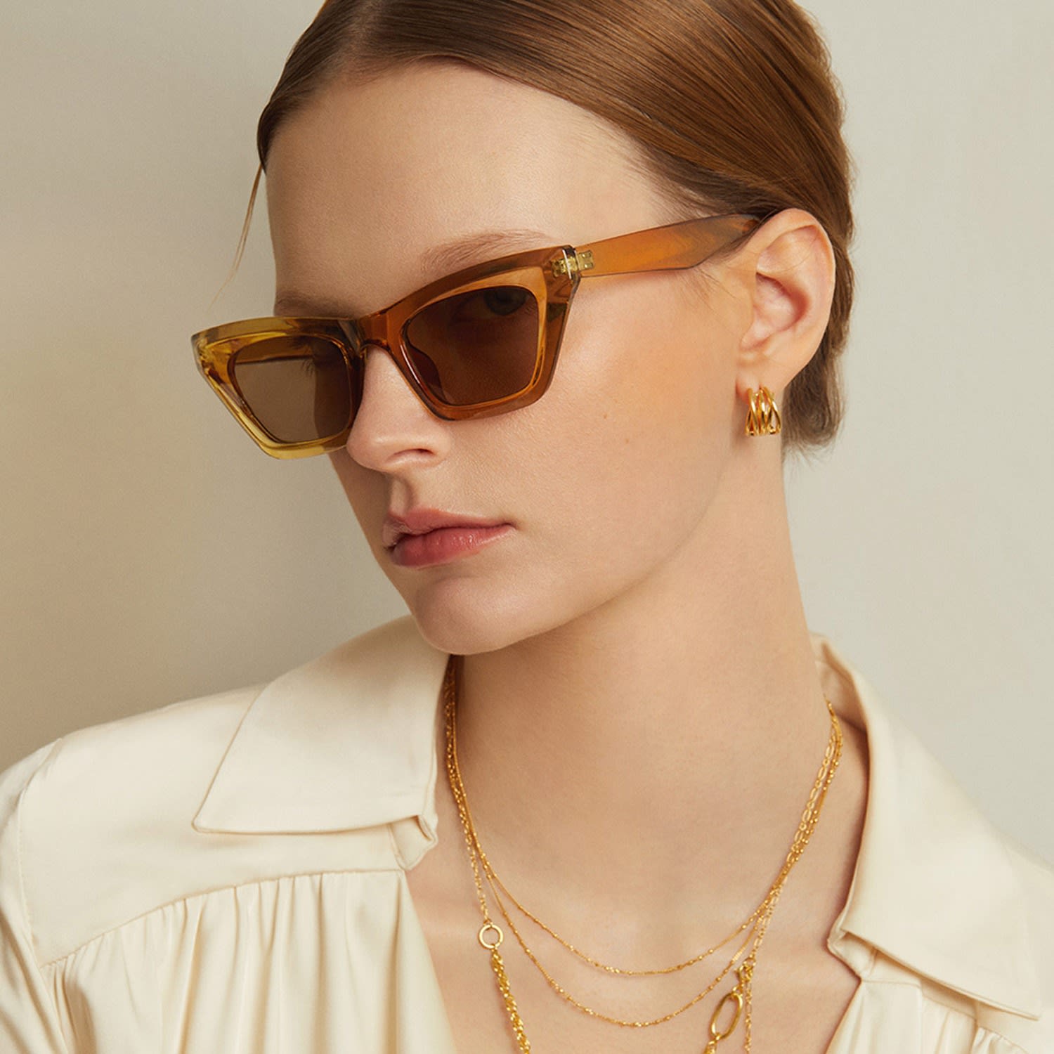 Spiral Hoop Earrings