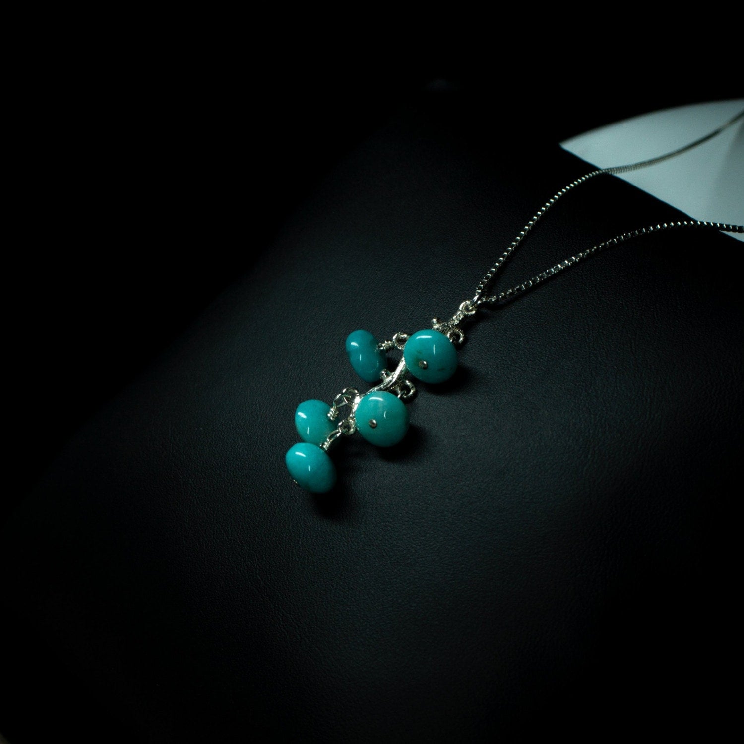 Peruvian Amazonite Branch Necklace