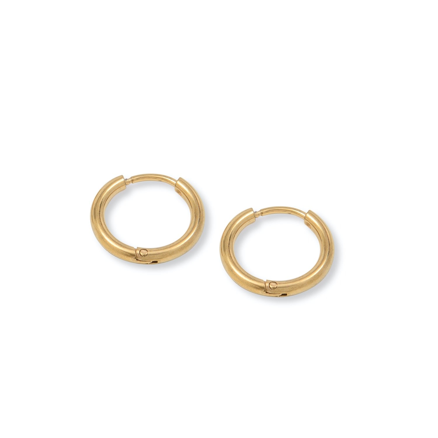 Gold Madison Hoops