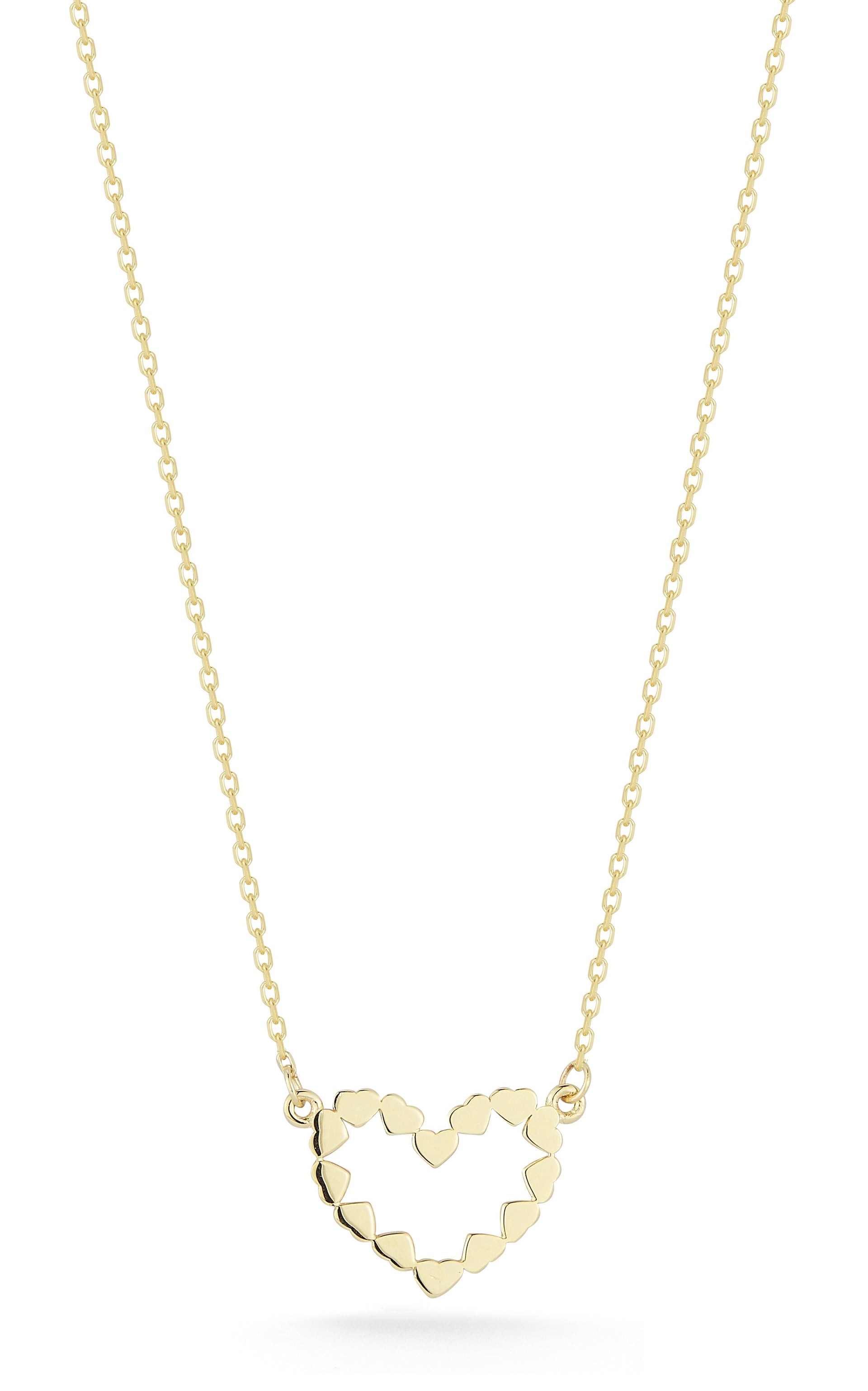 14K Gold Heart Necklace