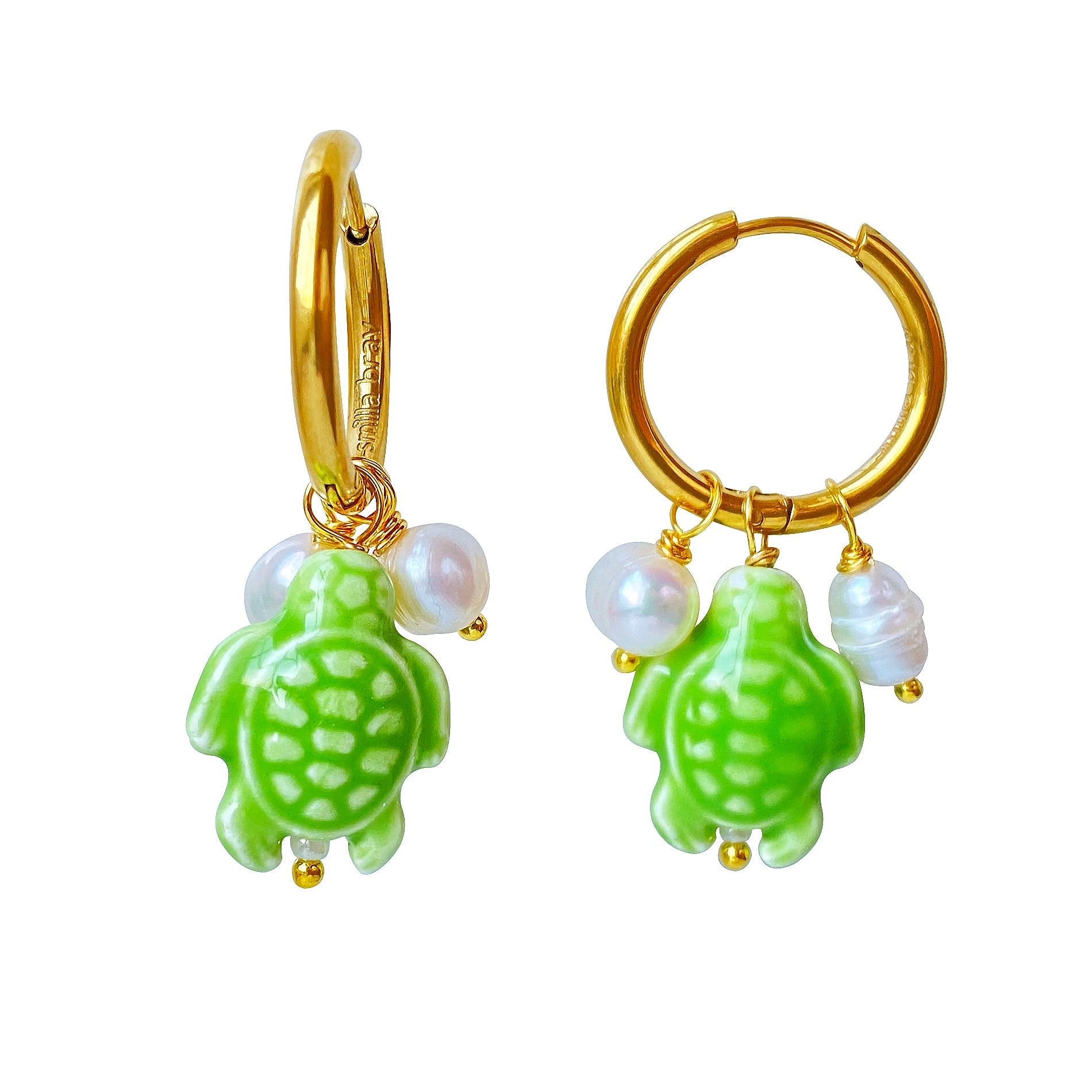Turtle Earrings Dalyan