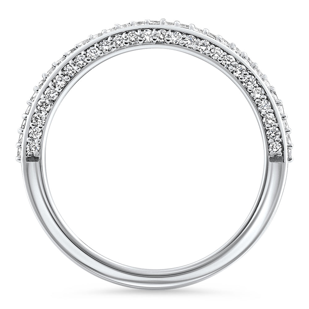 3/8 ct Heirloom Diamond Wedding Ring 14k Gold Lab Grown